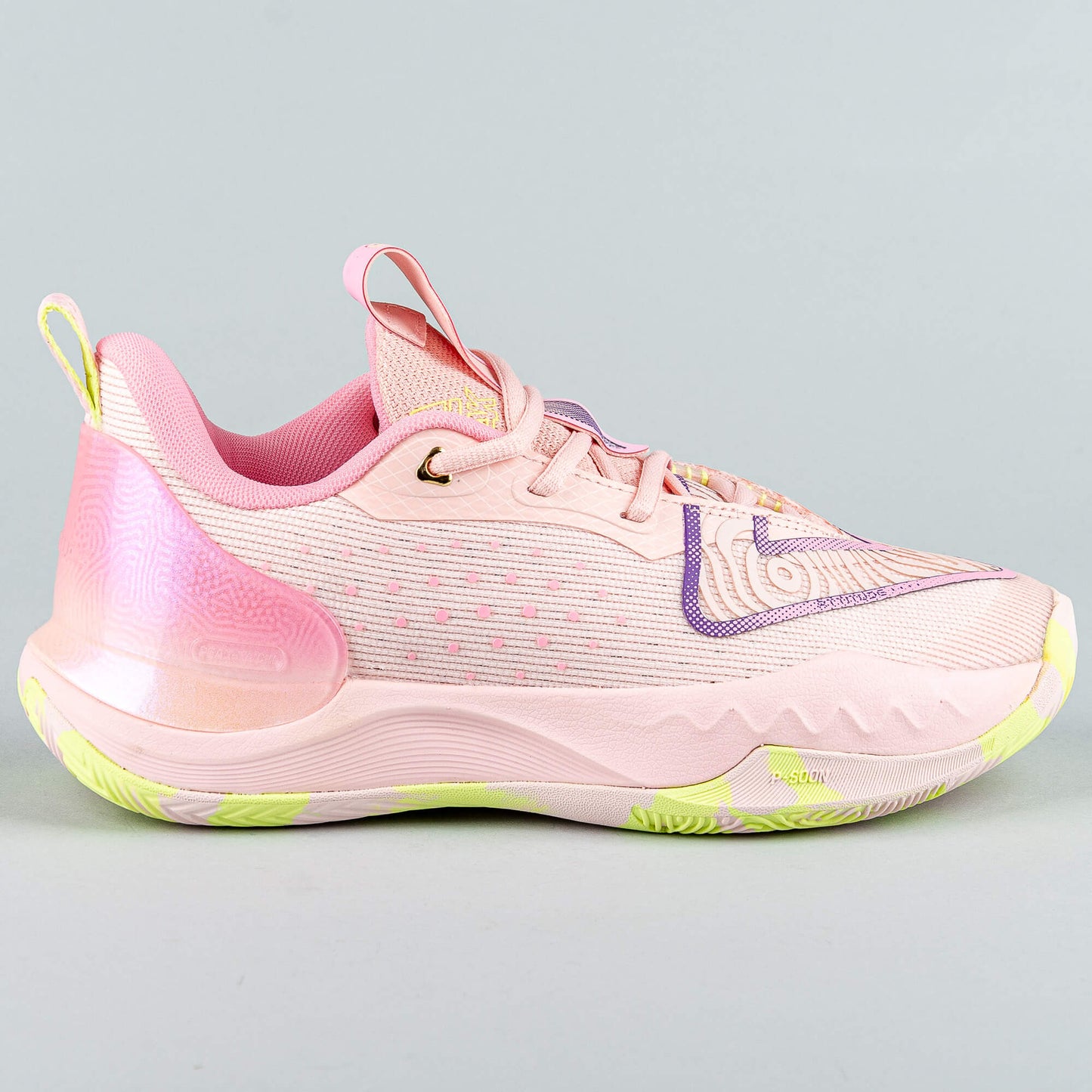 Dámske basketbalové tenisky Peak Taichi Big Triangle 4.0 Malik Monk Womens Signature Pro Basketball Match Shoes Pink