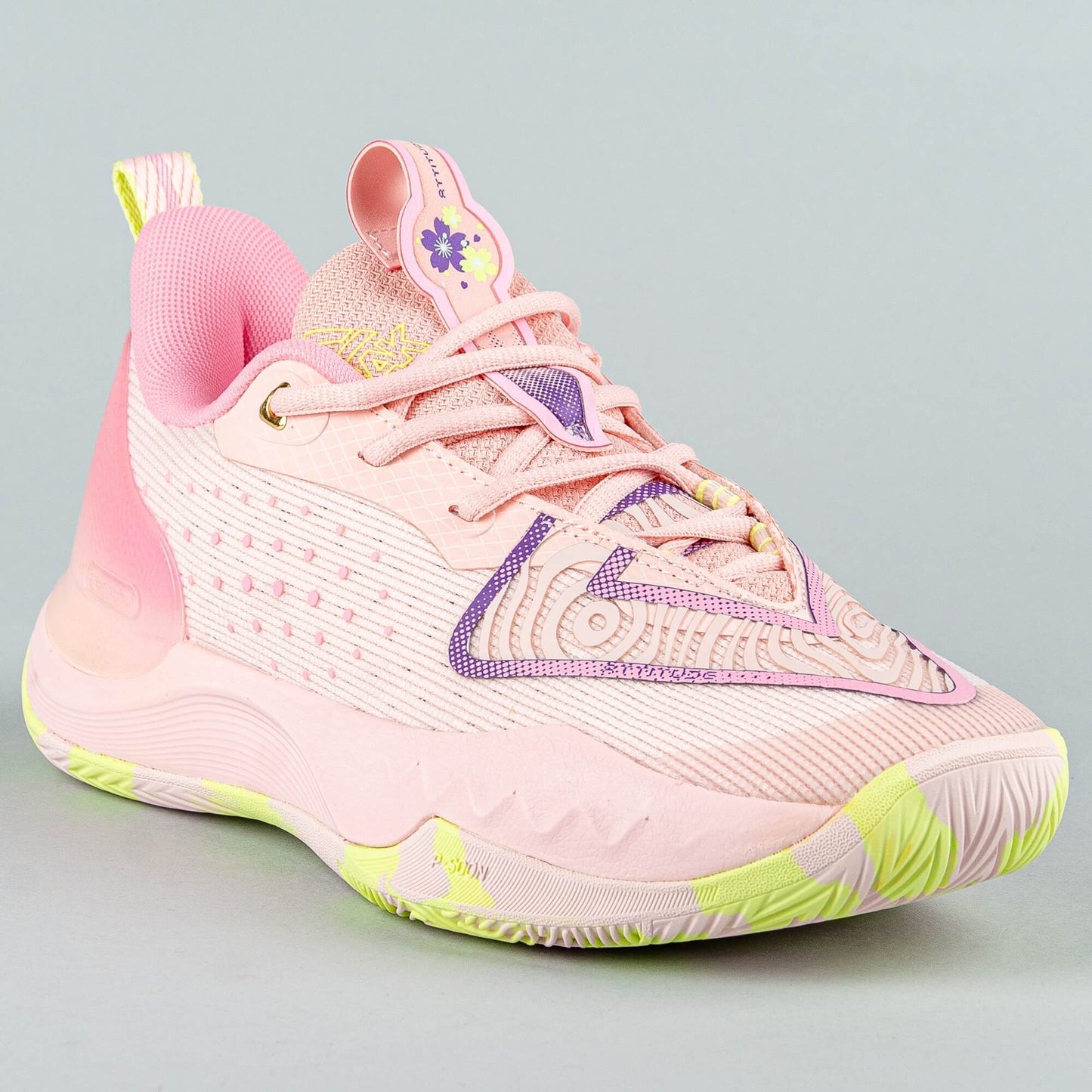 Dámske basketbalové tenisky Peak Taichi Big Triangle 4.0 Malik Monk Womens Signature Pro Basketball Match Shoes Pink
