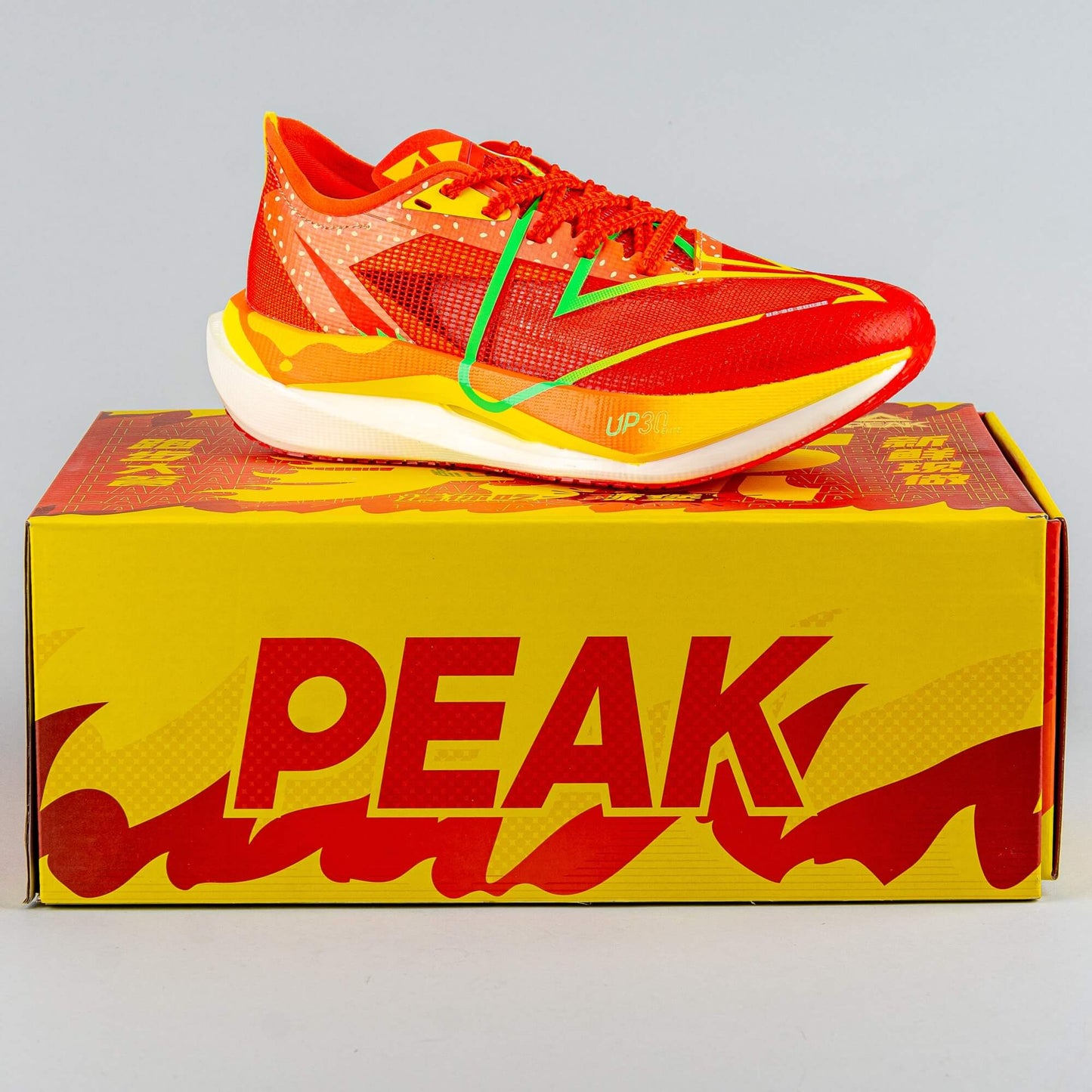 Dámske bežecké tenisky Peak Taichi Up30 3.0 Elite Women Pro Maraton Running Red Orange