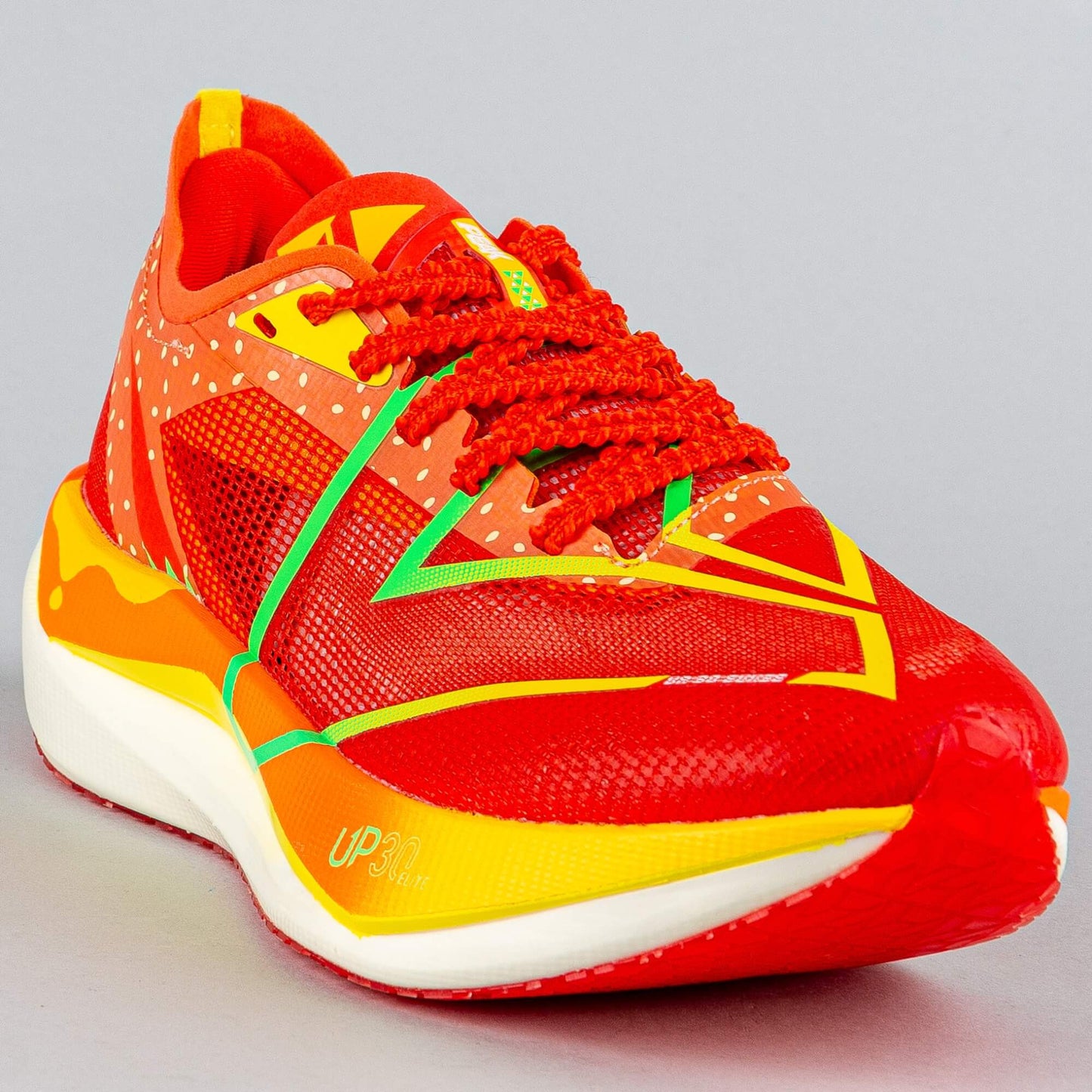 Dámske bežecké tenisky Peak Taichi Up30 3.0 Elite Women Pro Maraton Running Red Orange