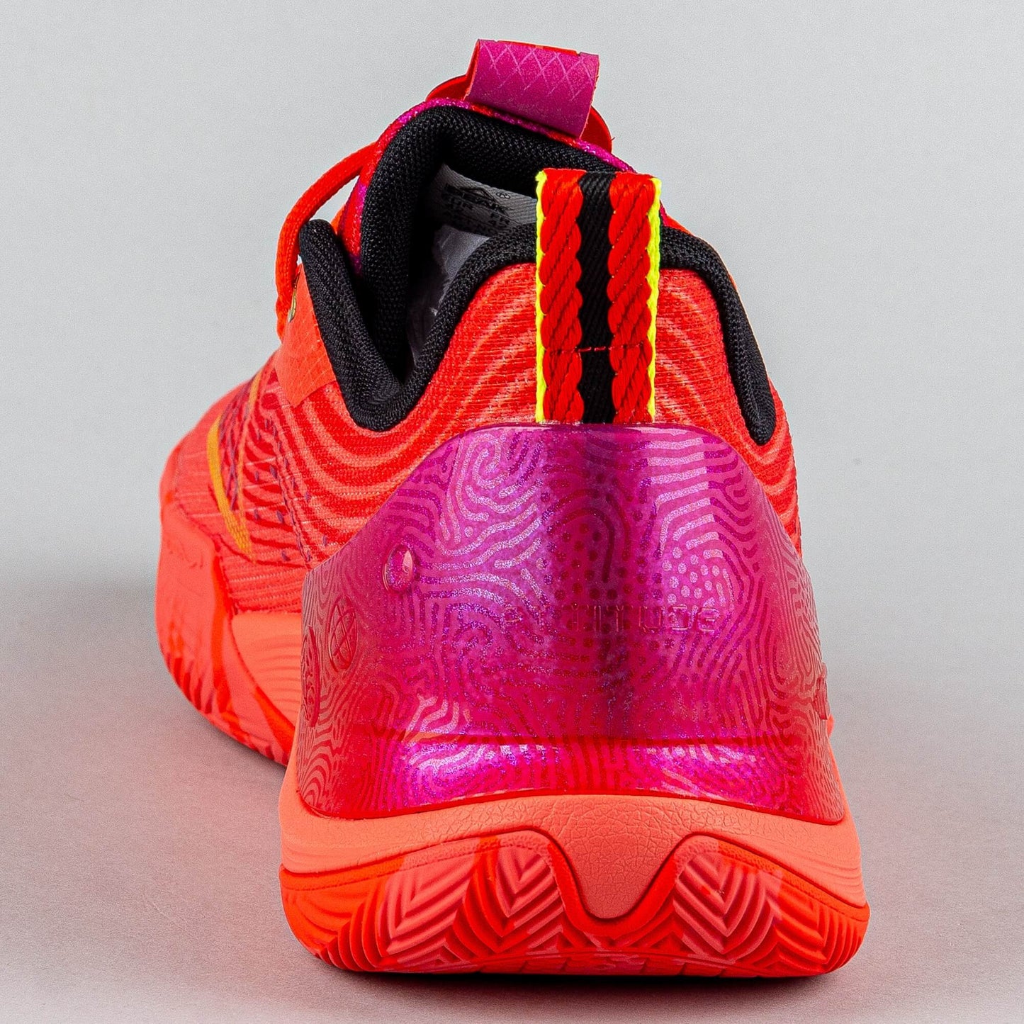 Basketbalové tenisky Peak Taichi Big Triangle 4.0 Malik Monk Signature Pro Basketball Match Shoes Red Melange