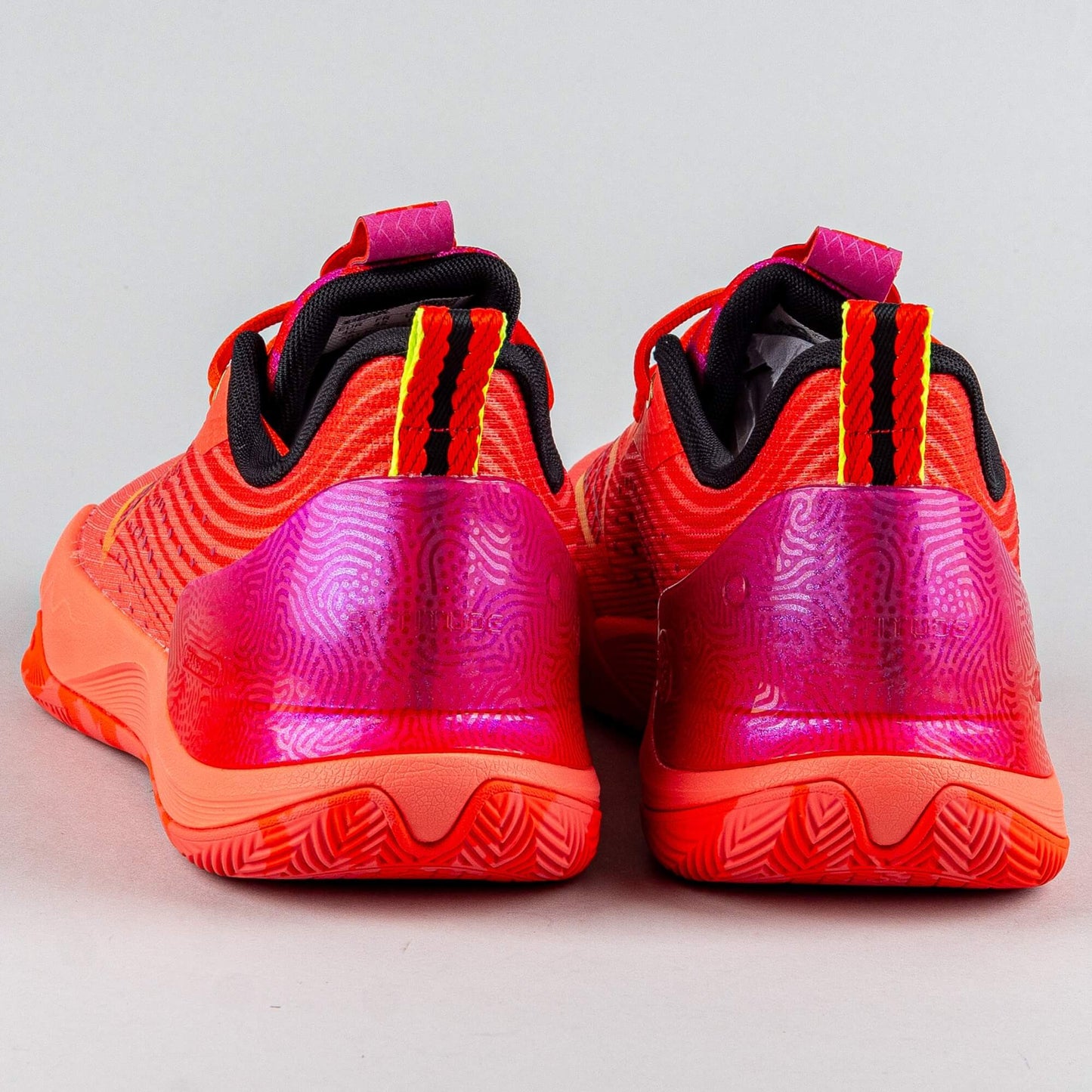 Basketbalové tenisky Peak Taichi Big Triangle 4.0 Malik Monk Signature Pro Basketball Match Shoes Red Melange