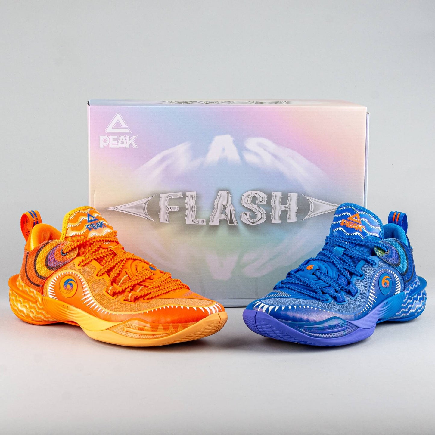 Basketbalové tenisky Peak Taichi Flash 6 - Dancing Lion Signature Pro Basketball Match Shoes Blend Color