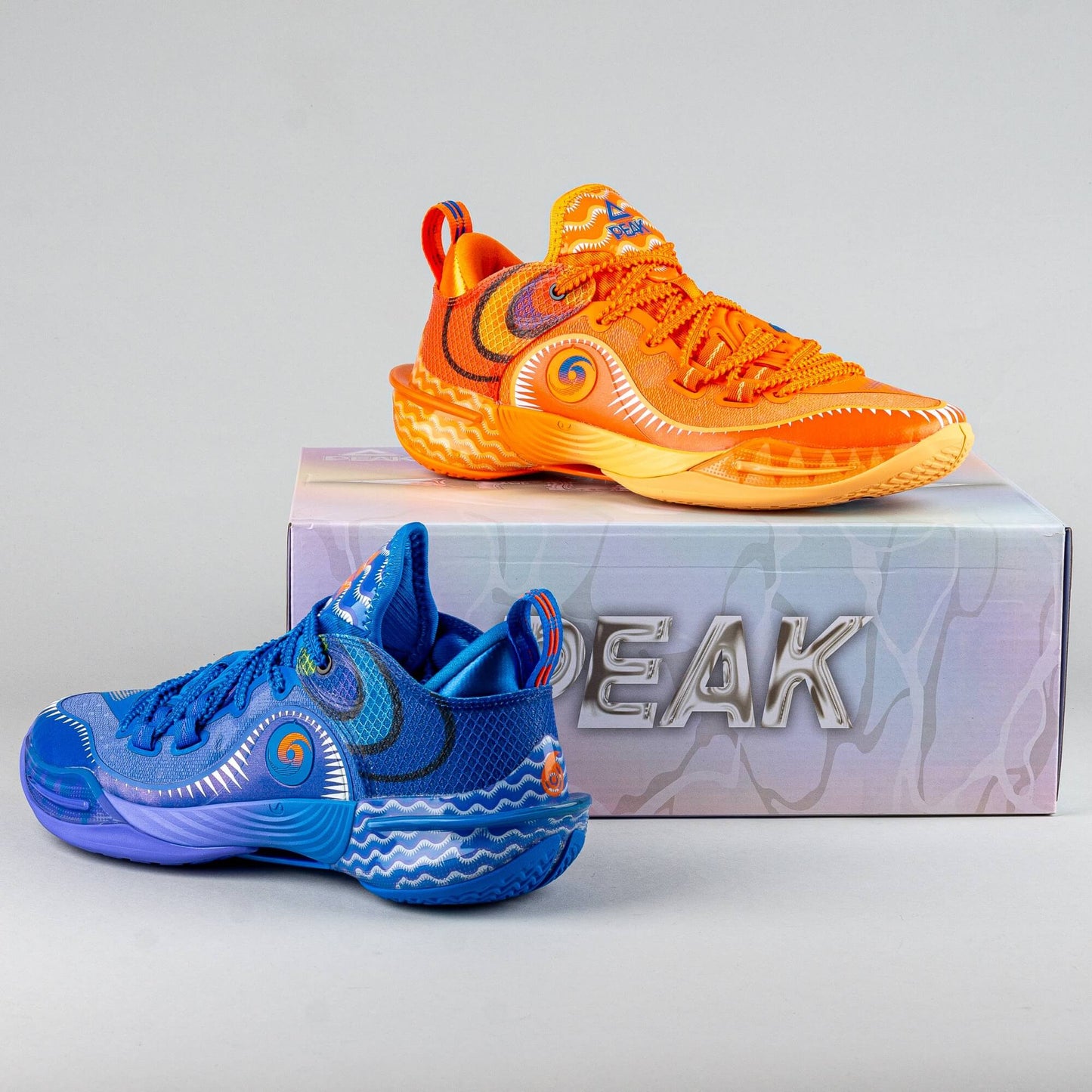 Basketbalové tenisky Peak Taichi Flash 6 - Dancing Lion Signature Pro Basketball Match Shoes Blend Color