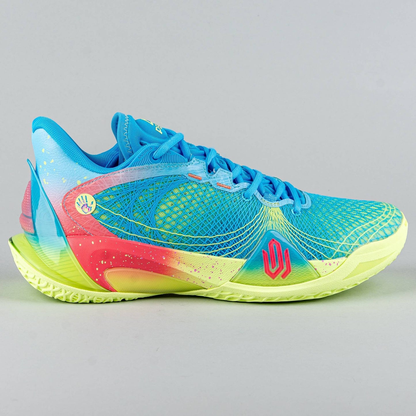 Basketbalové tenisky Peak AW Talent-2 Andrew Wiggins Signature Pro Basketball Match Shoes Mild Green/Tropical Blue