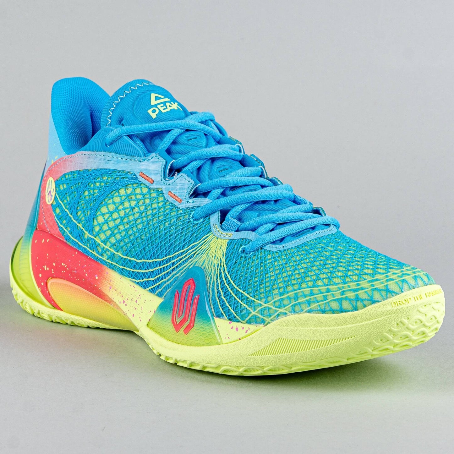 Basketbalové tenisky Peak AW Talent-2 Andrew Wiggins Signature Pro Basketball Match Shoes Mild Green/Tropical Blue