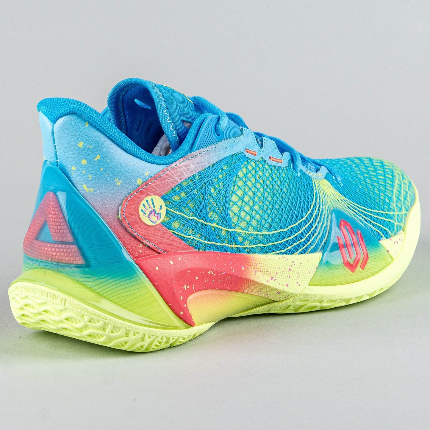 Basketbalové tenisky Peak AW Talent-2 Andrew Wiggins Signature Pro Basketball Match Shoes Mild Green/Tropical Blue