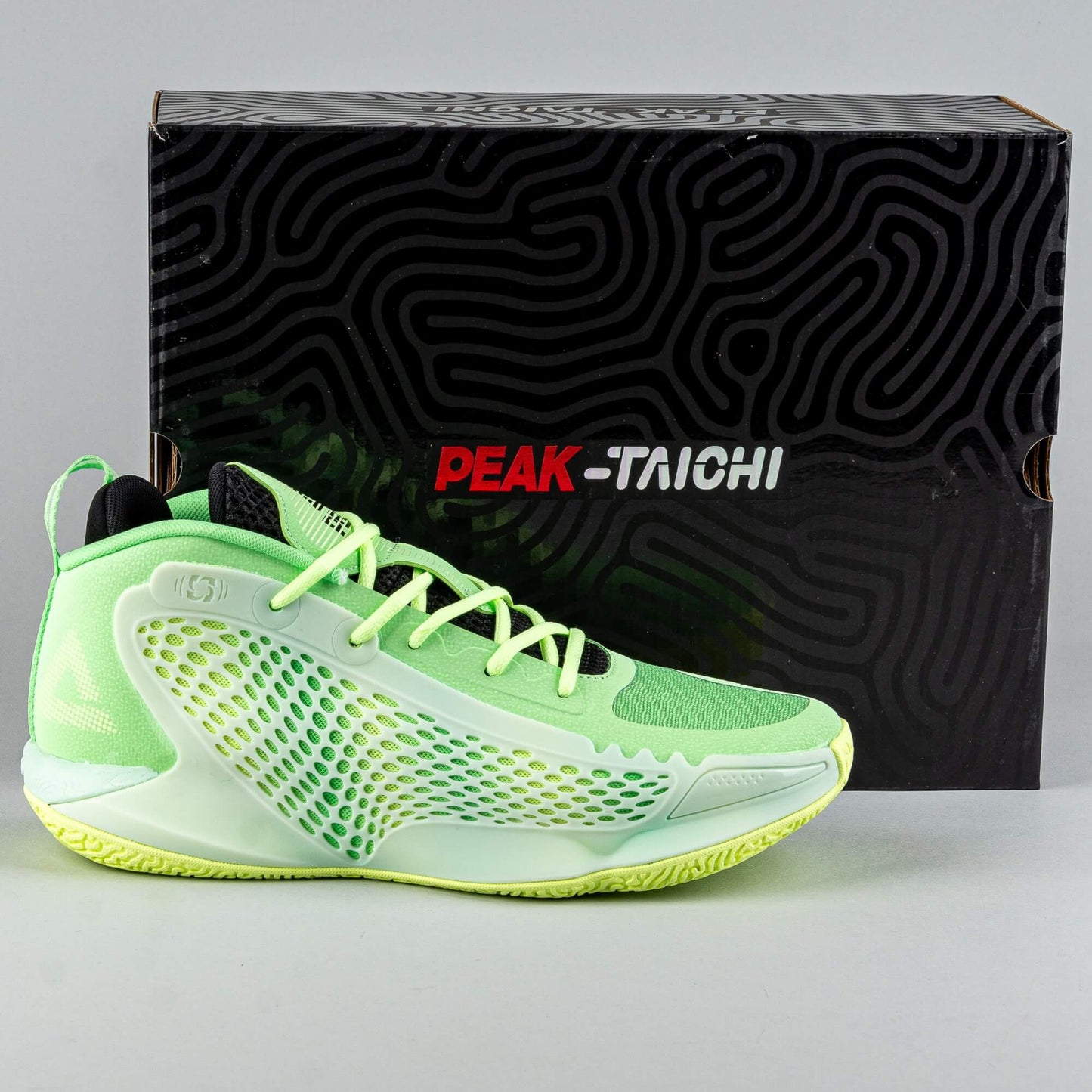 Basketbalové tenisky Peak Taichi Cavalry 4 Basketball Match Shoes Dynamic Green