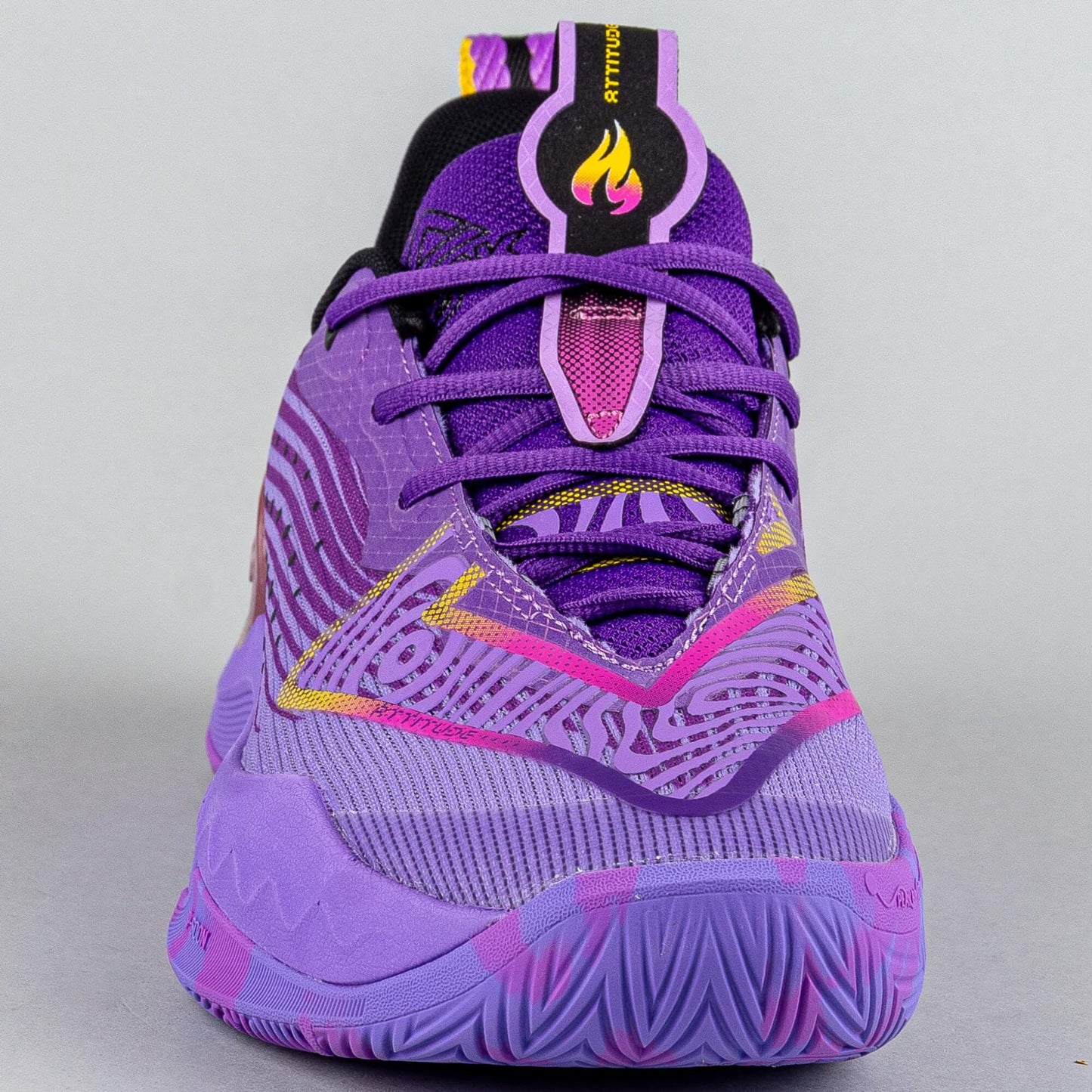 Basketbalové tenisky Peak Taichi Big Triangle 4.0 Malik Monk Signature Pro Basketball Match Shoes Melange Purple