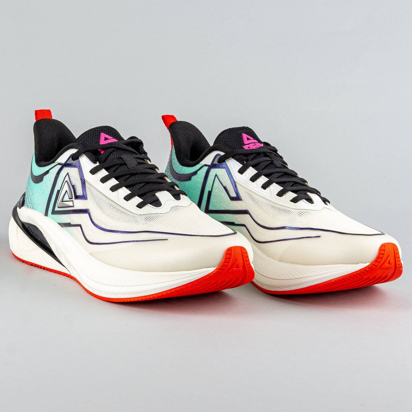 Bežecké tenisky Peak Light Shuttle  Pro Running Shoes White/Black/Green