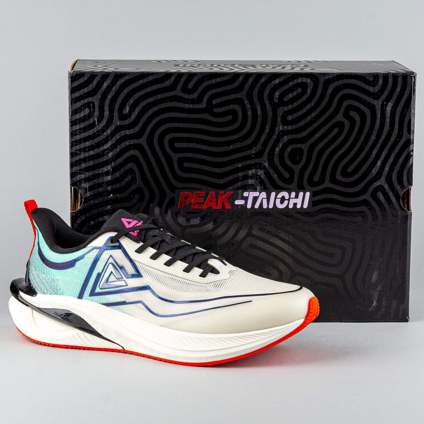 Bežecké tenisky Peak Light Shuttle  Pro Running Shoes White/Black/Green