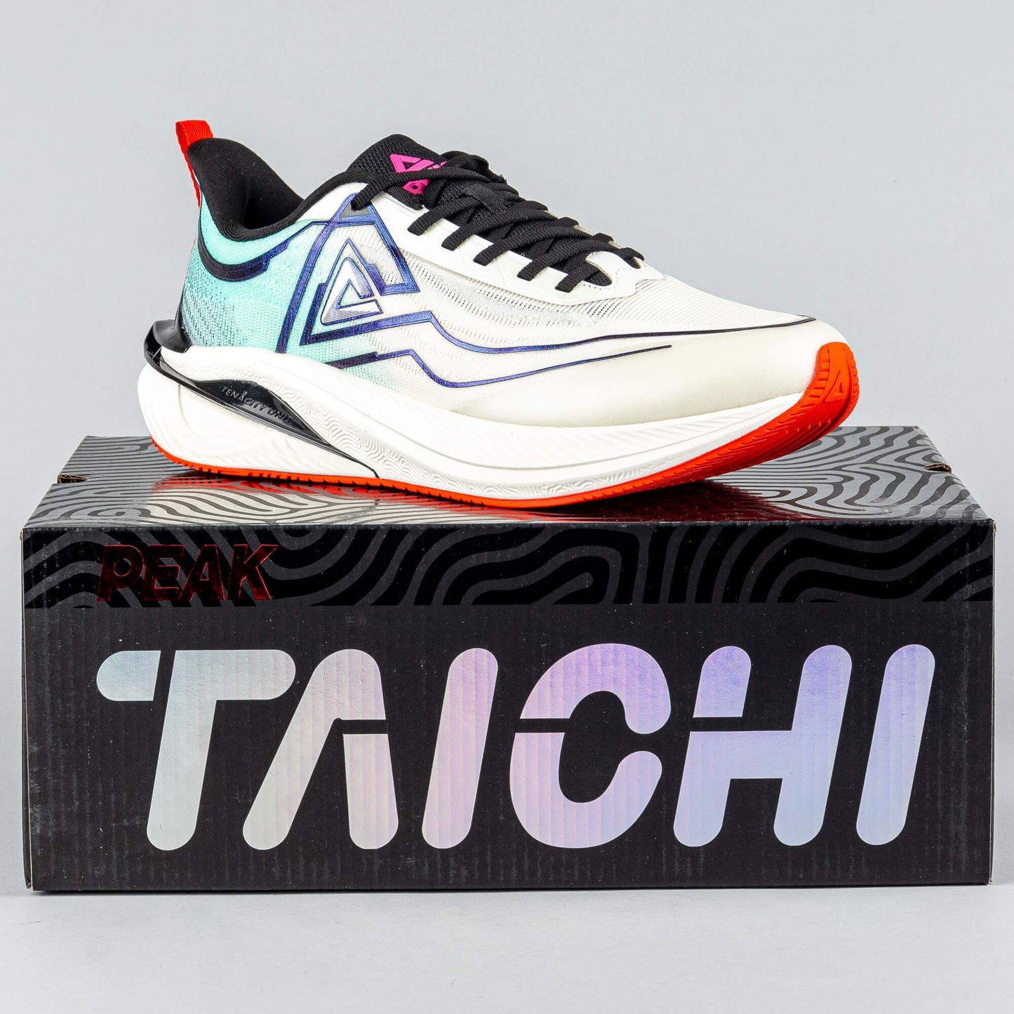 Bežecké tenisky Peak Light Shuttle  Pro Running Shoes White/Black/Green