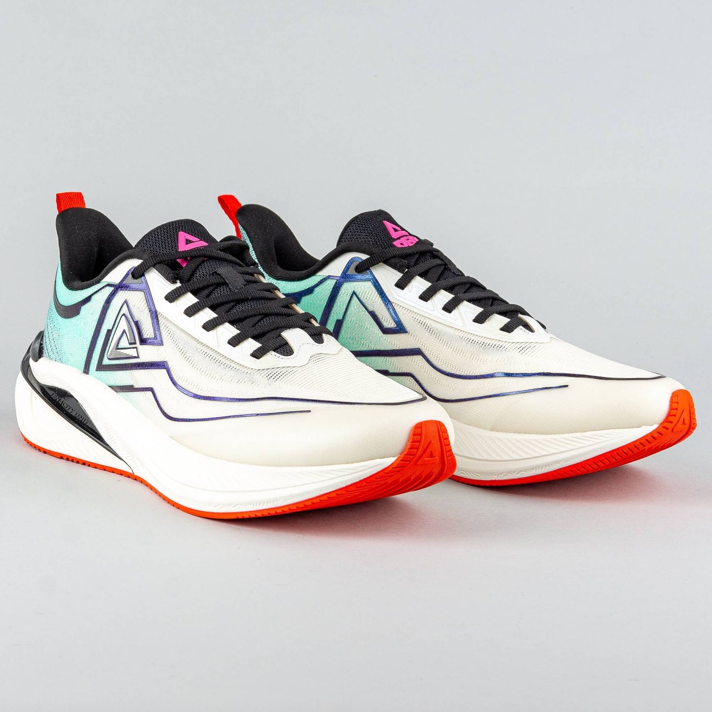 Bežecké tenisky Peak Light Shuttle  Pro Running Shoes White/Black/Green