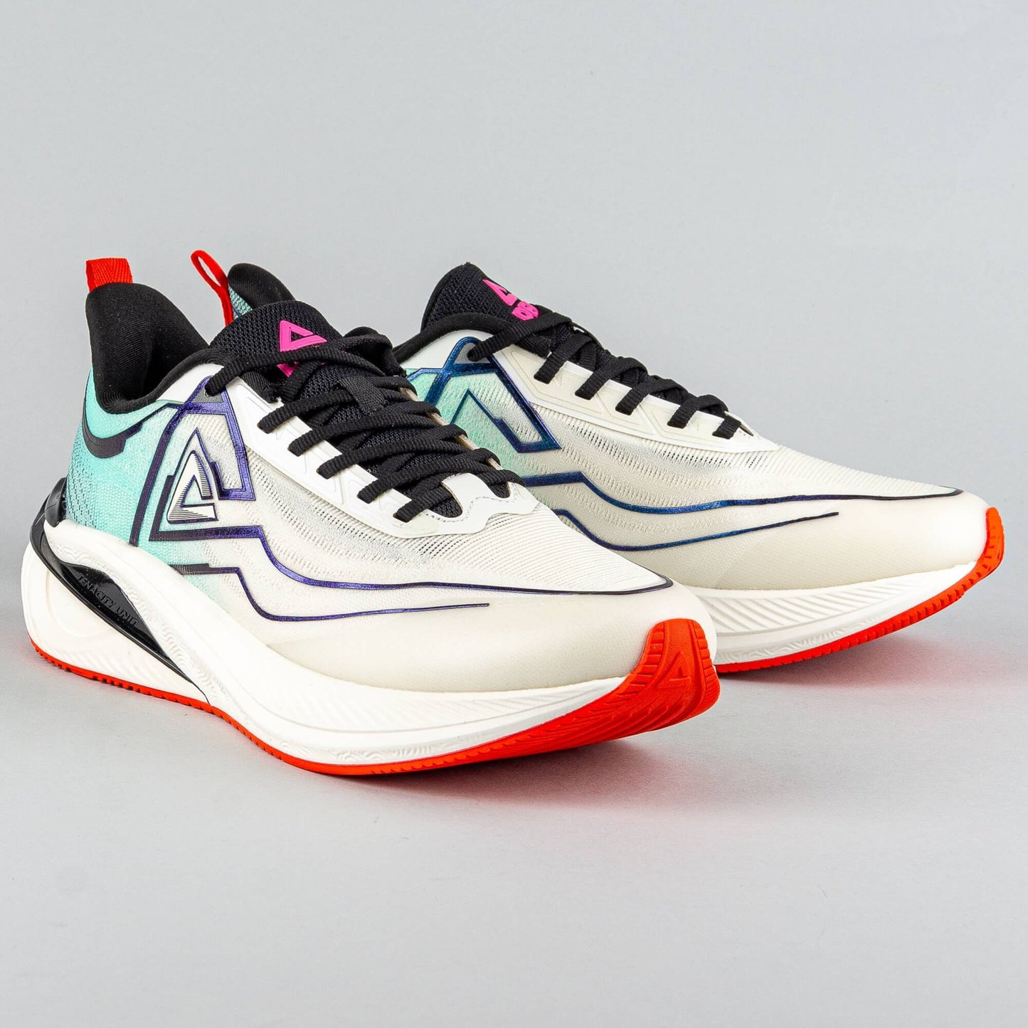 Bežecké tenisky Peak Light Shuttle  Pro Running Shoes White/Black/Green