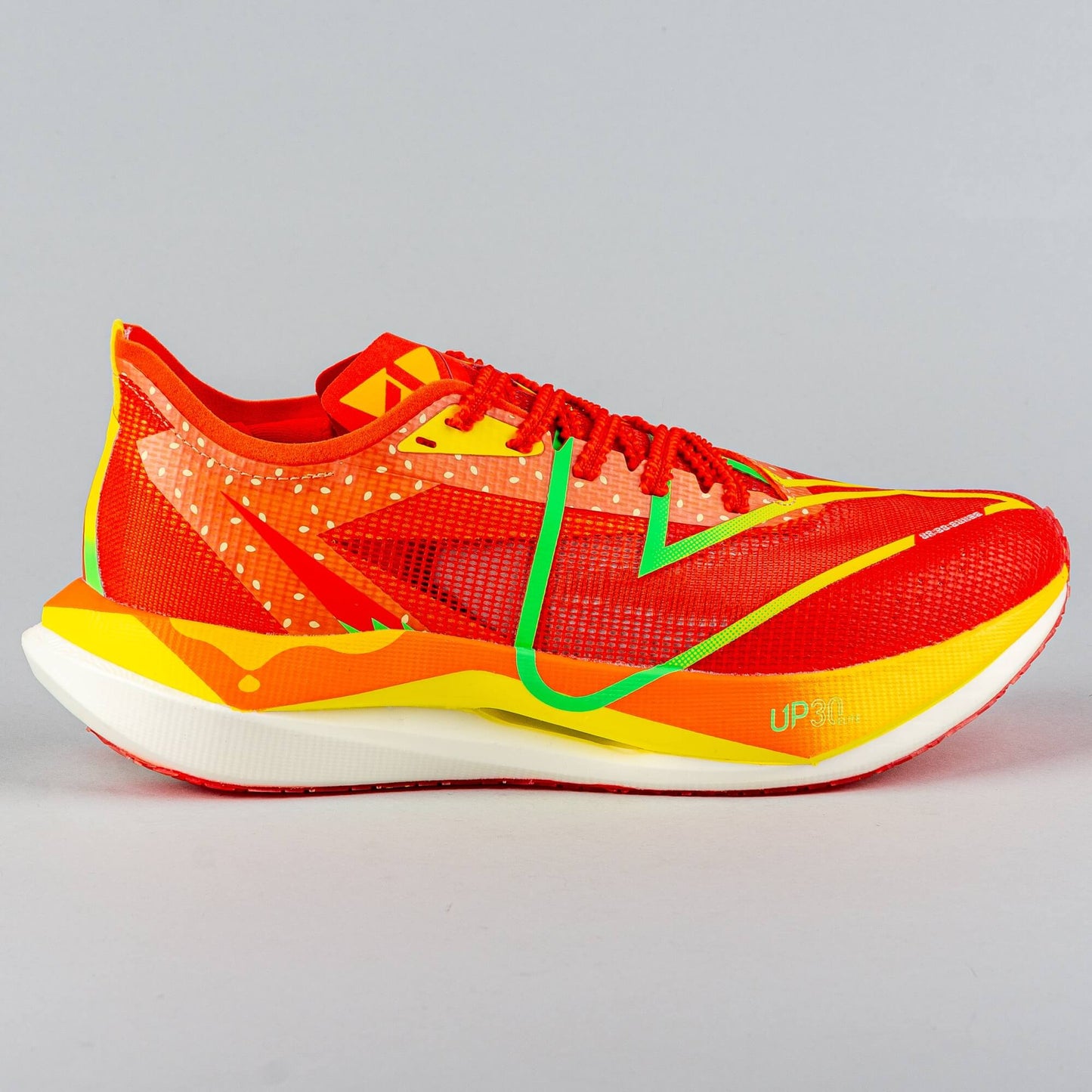 Bežecké tenisky Peak Taichi Up30 3.0 Elite Pro Maraton Running Red Orange