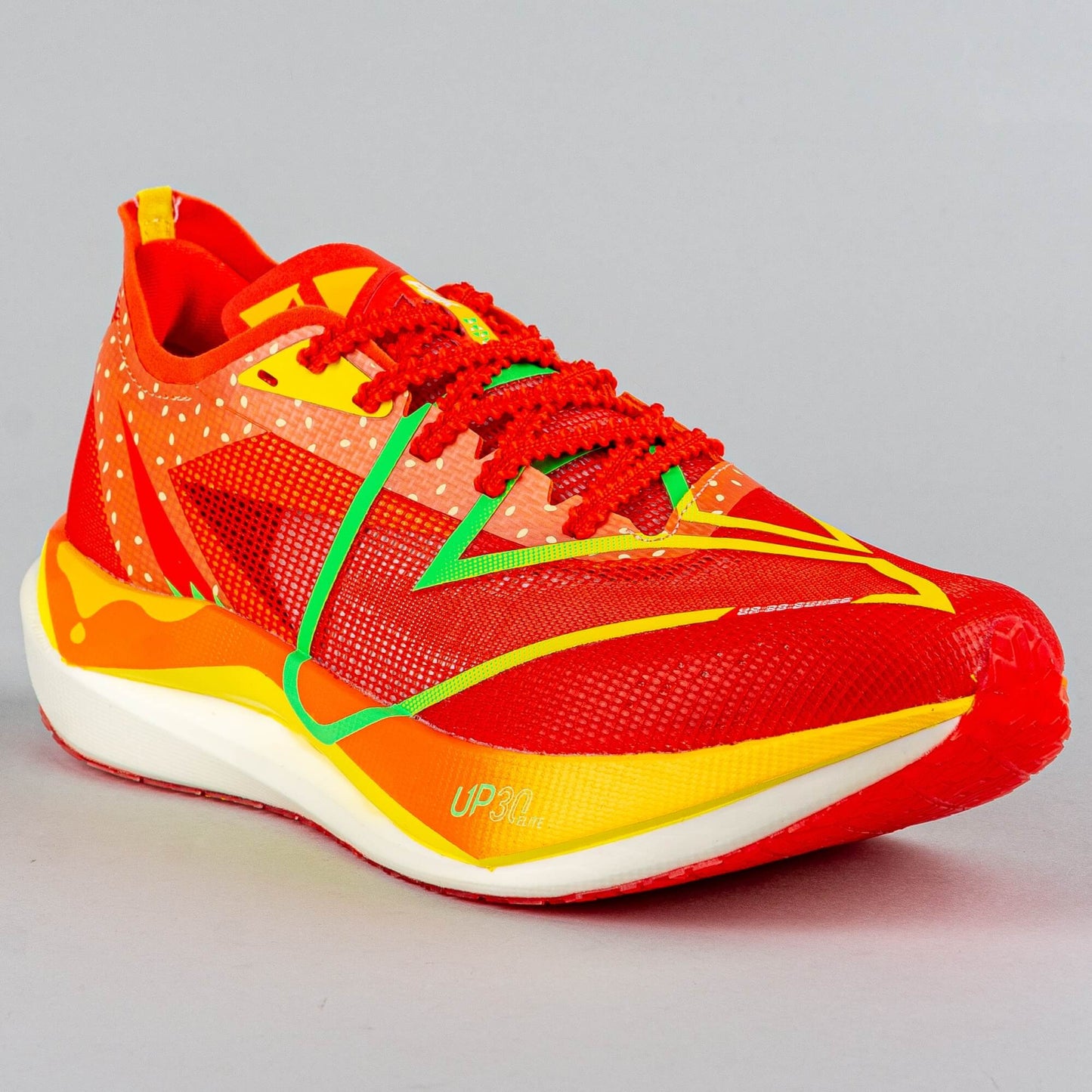 Bežecké tenisky Peak Taichi Up30 3.0 Elite Pro Maraton Running Red Orange