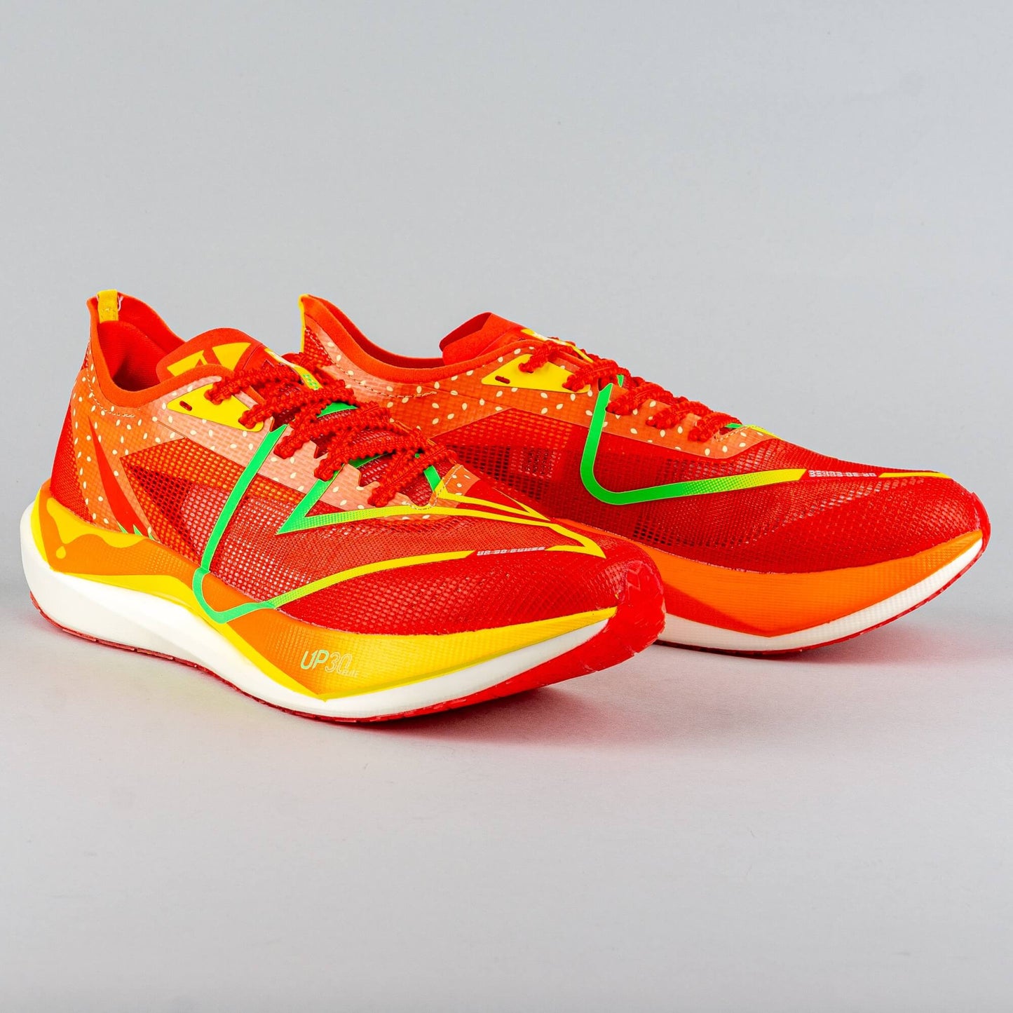 Bežecké tenisky Peak Taichi Up30 3.0 Elite Pro Maraton Running Red Orange