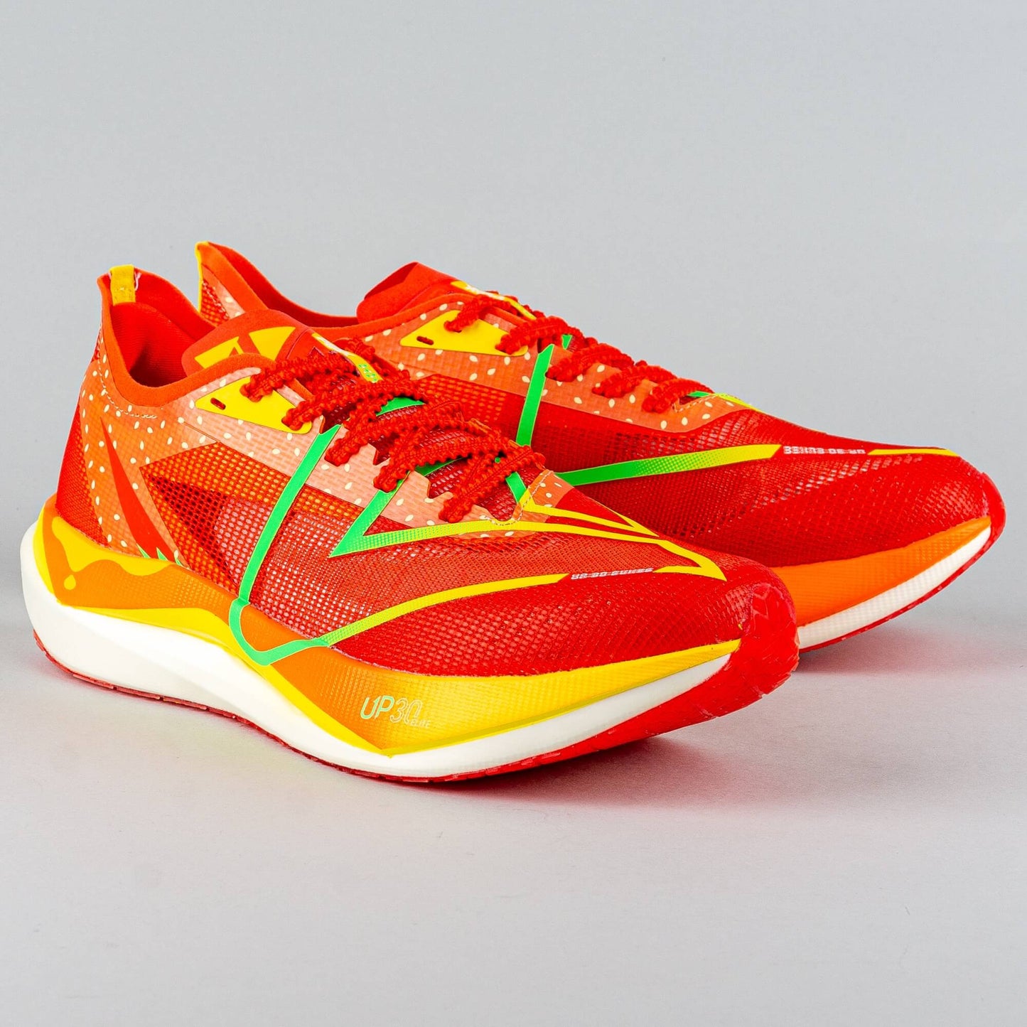 Bežecké tenisky Peak Taichi Up30 3.0 Elite Pro Maraton Running Red Orange