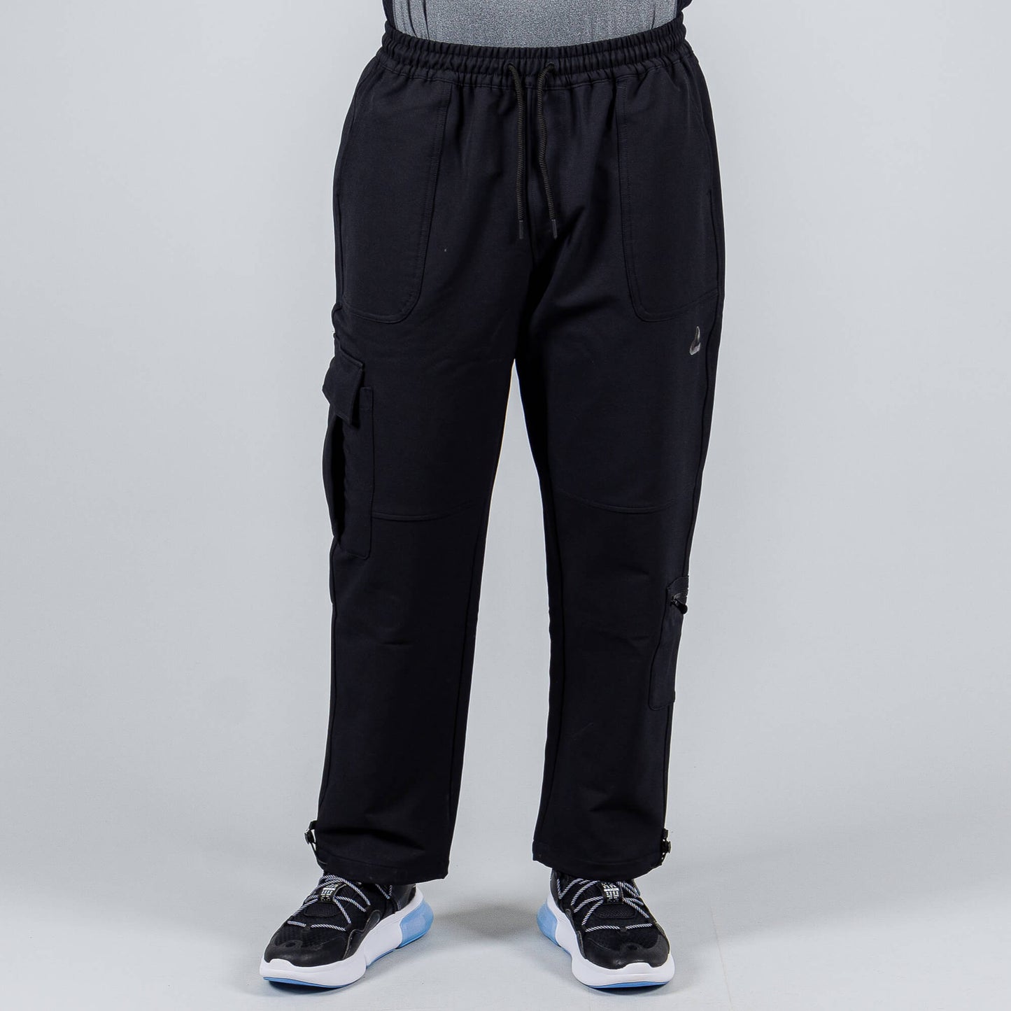 Nohavice Peak Right Woven Fleece Pants Black