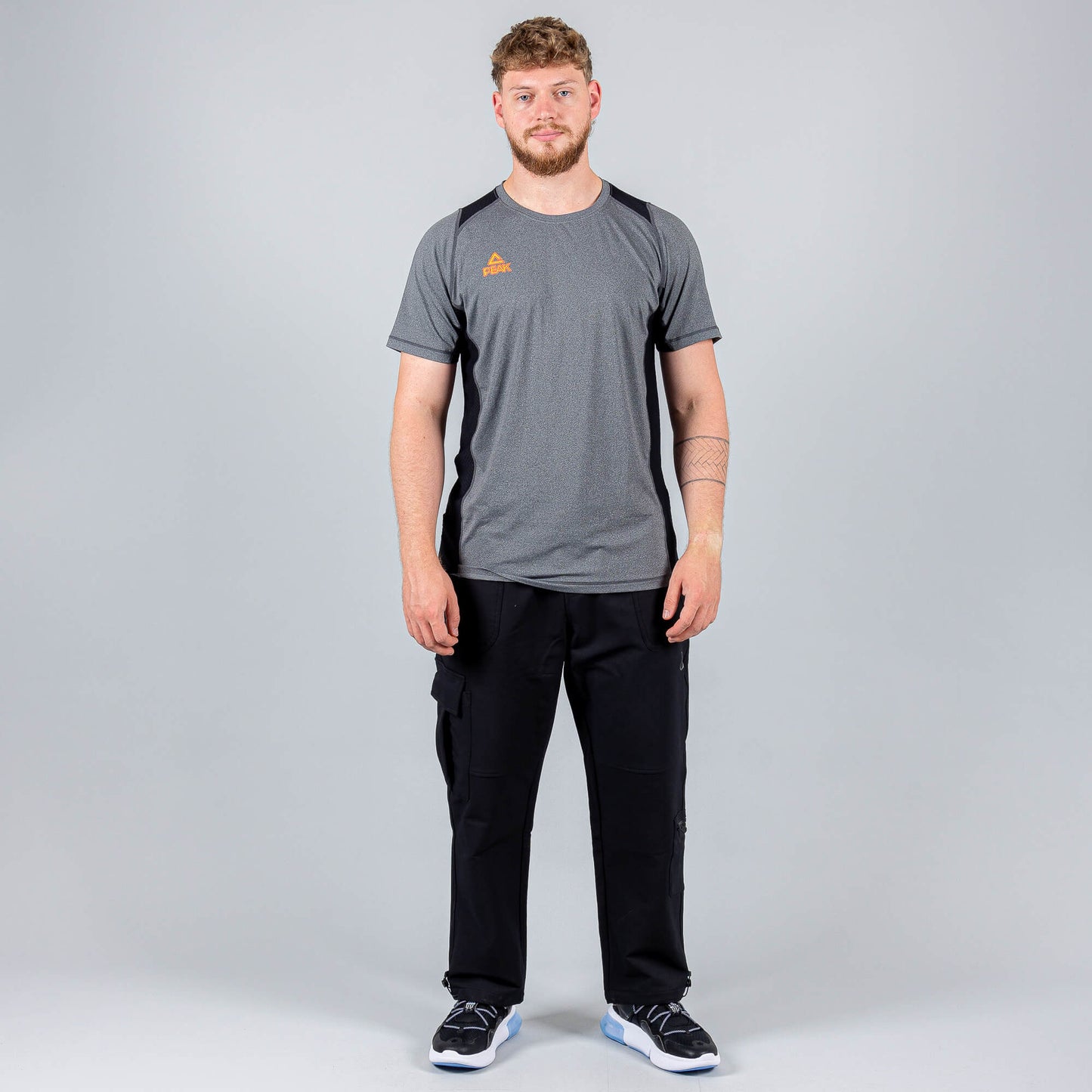 Nohavice Peak Right Woven Fleece Pants Black