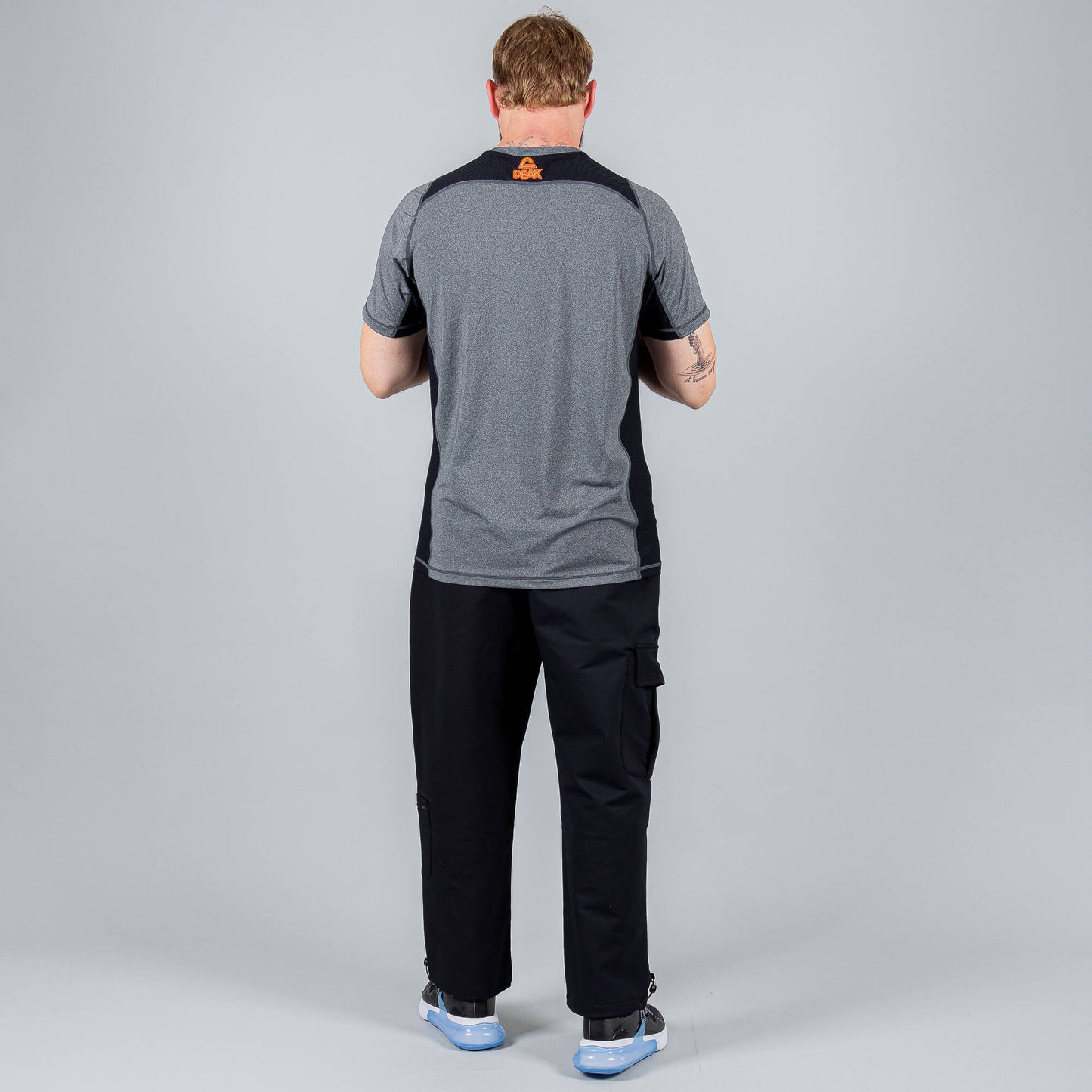 Nohavice Peak Right Woven Fleece Pants Black