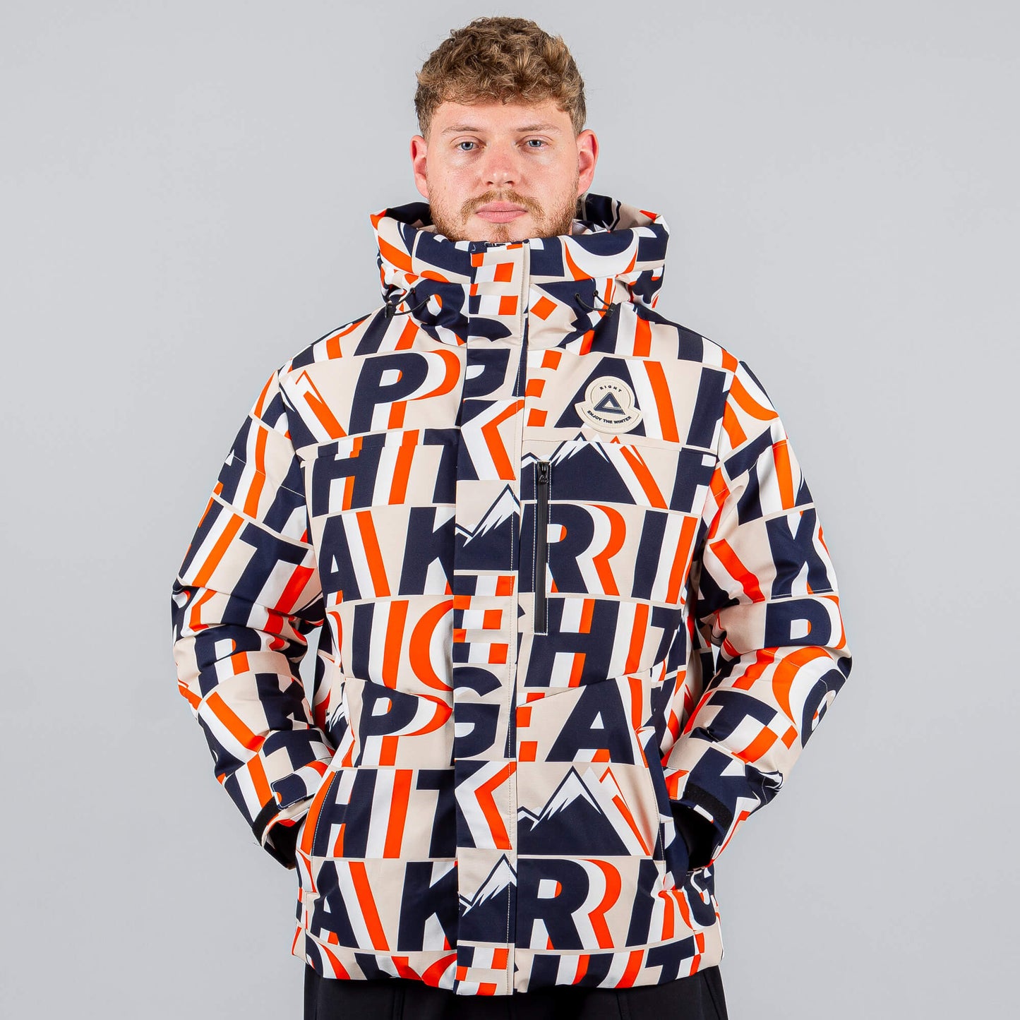 Páperova Bunda Peak Right Medium Heavy Down Jacket Dk.Blue