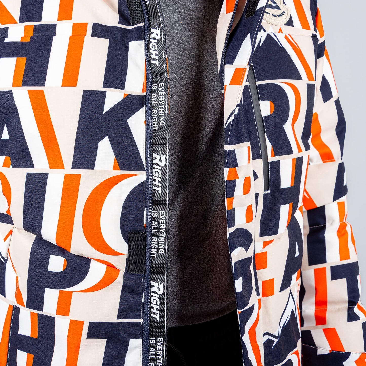 Páperova Bunda Peak Right Medium Heavy Down Jacket Dk.Blue