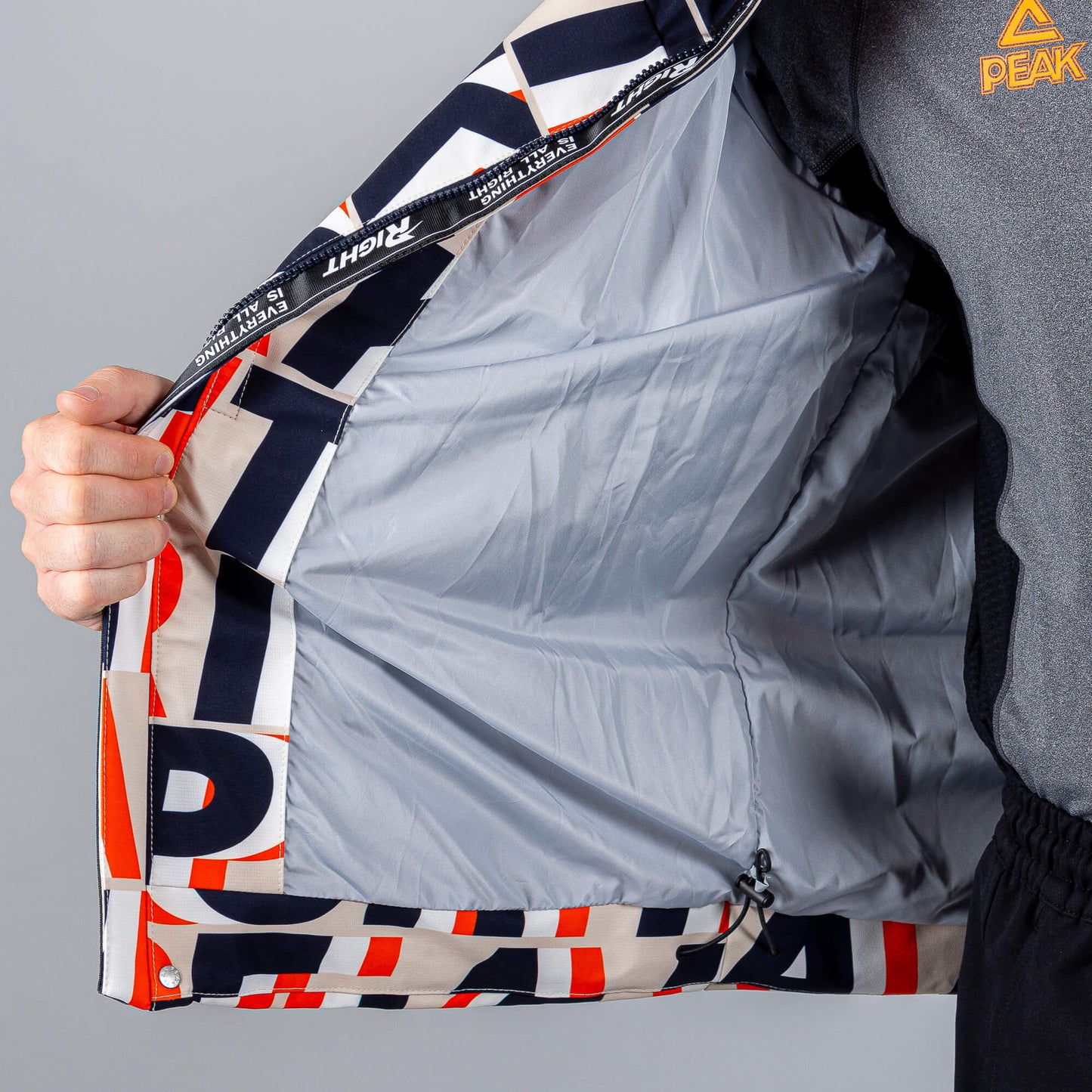 Páperova Bunda Peak Right Medium Heavy Down Jacket Dk.Blue