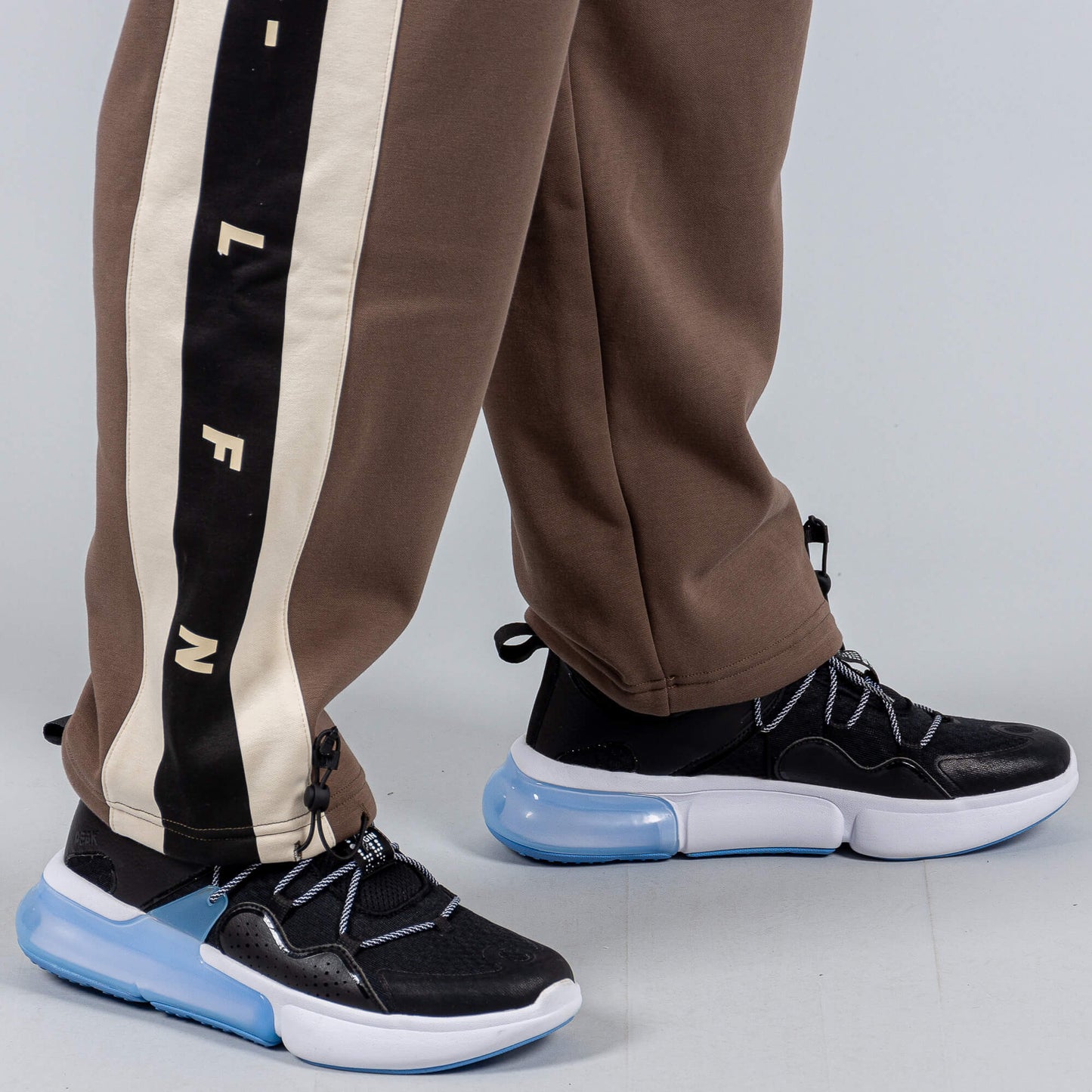 Tepláky Peak LFN Knitted Fleece Pants Brown