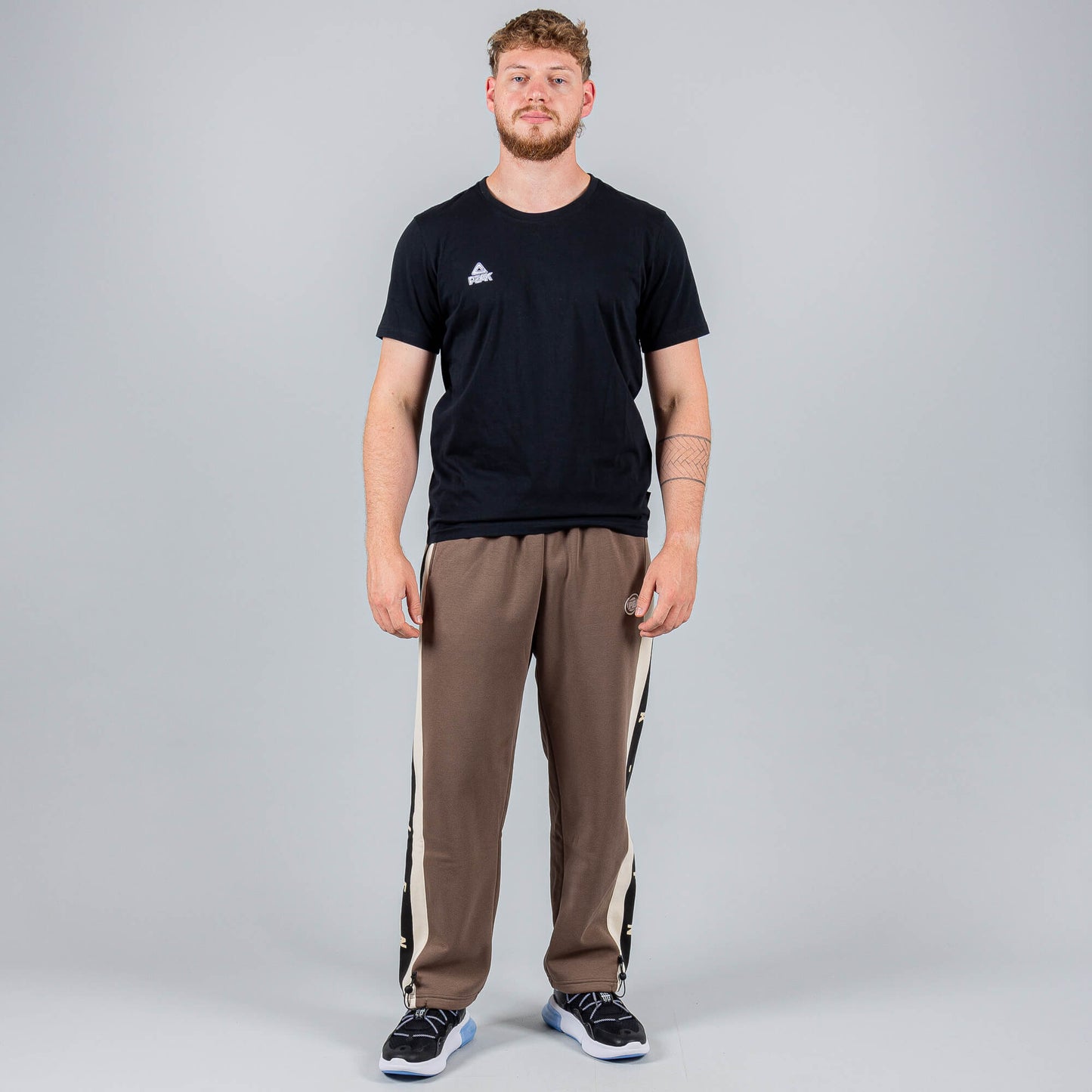 Tepláky Peak LFN Knitted Fleece Pants Brown