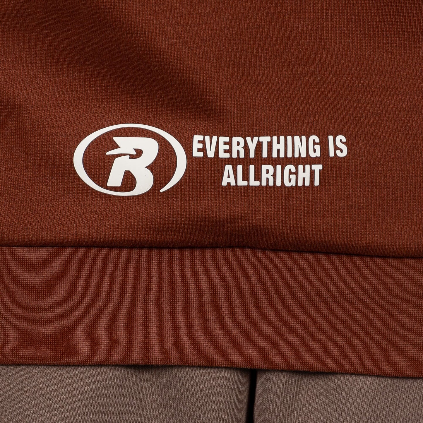 Mikina s kapucňou Peak Right  Fleece Hoodie Brown