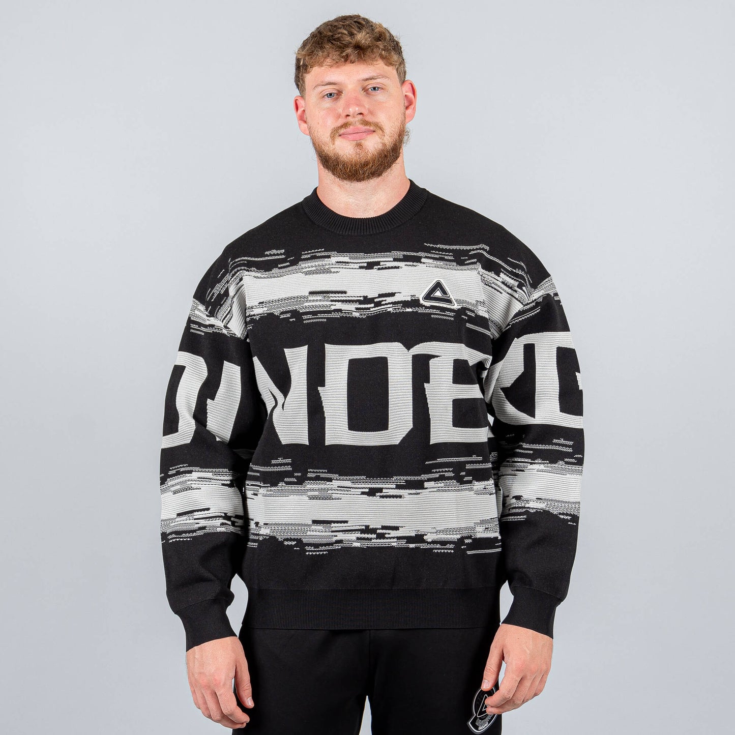 Pletený sveter Peak Underground Knit Sweat (Woollen Sweater) Black