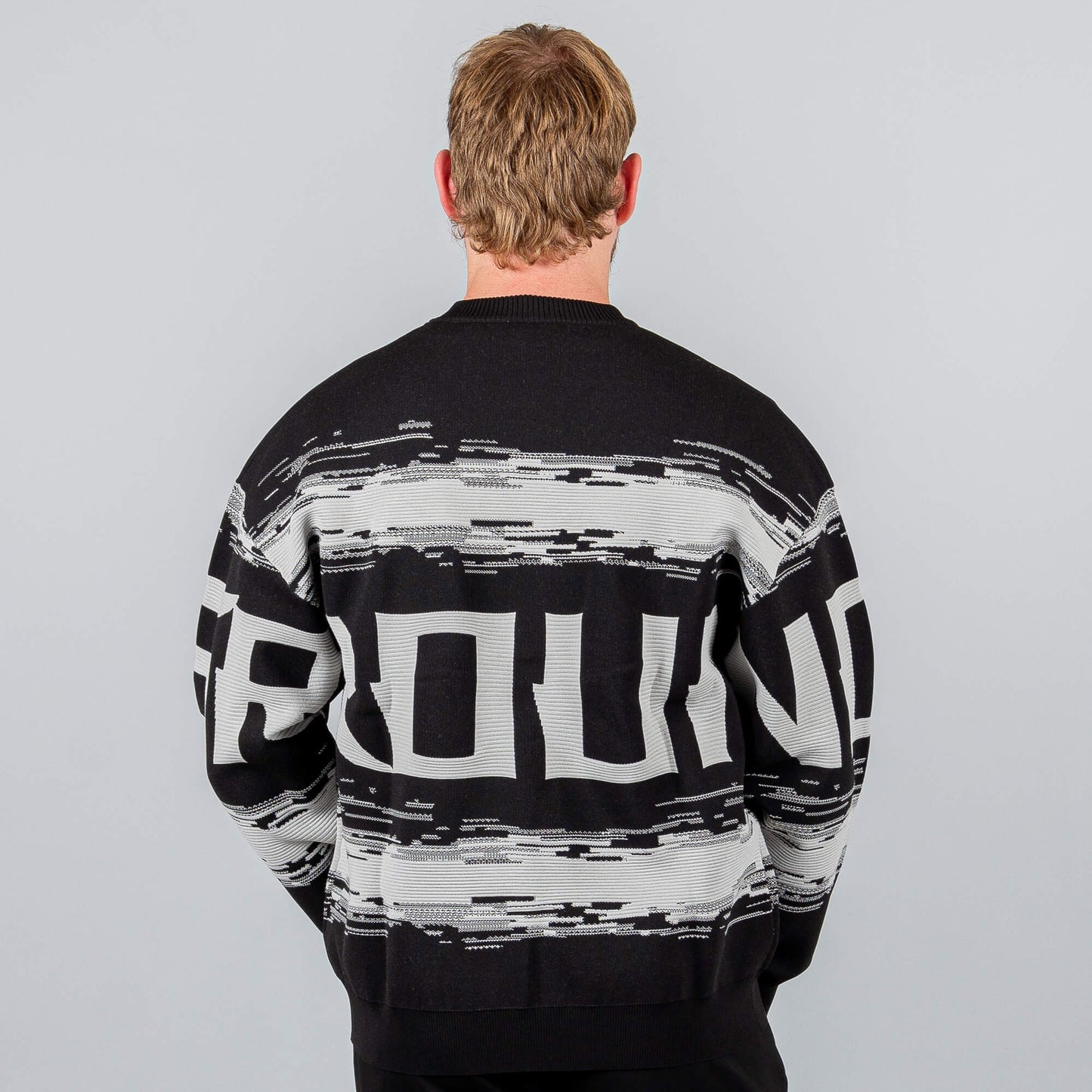 Pletený sveter Peak Underground Knit Sweat (Woollen Sweater) Black