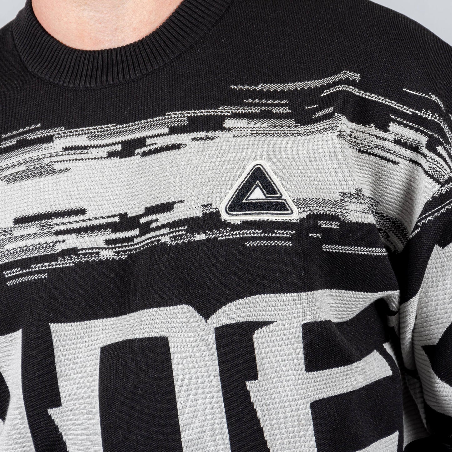 Pletený sveter Peak Underground Knit Sweat (Woollen Sweater) Black