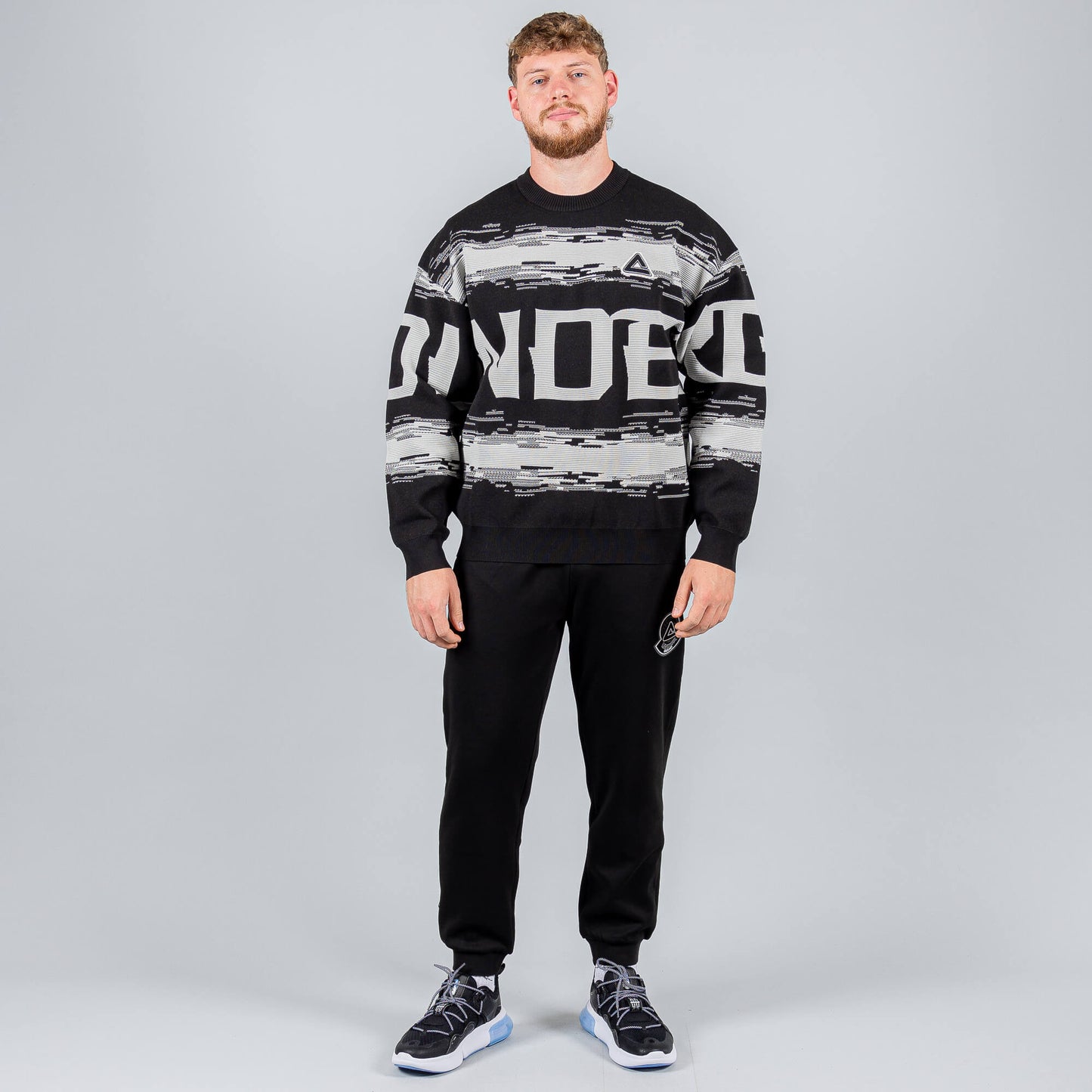 Pletený sveter Peak Underground Knit Sweat (Woollen Sweater) Black