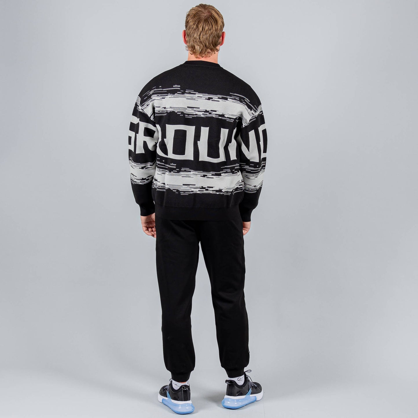 Pletený sveter Peak Underground Knit Sweat (Woollen Sweater) Black