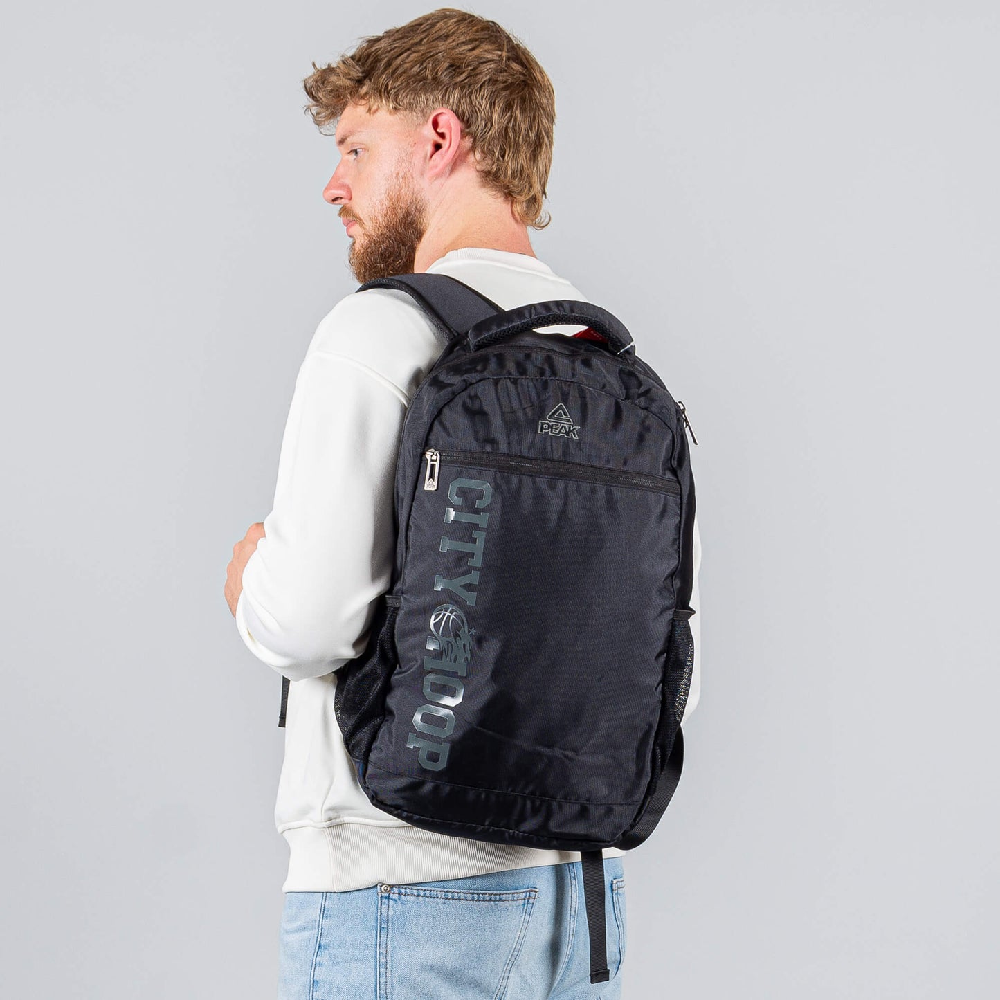 Batoh Peak City Hoop Packbag Black