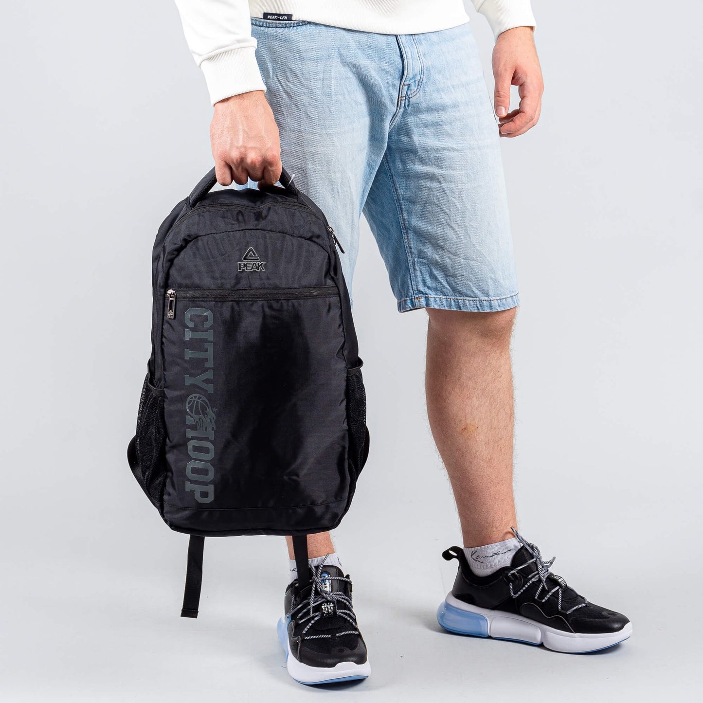 Batoh Peak City Hoop Packbag Black