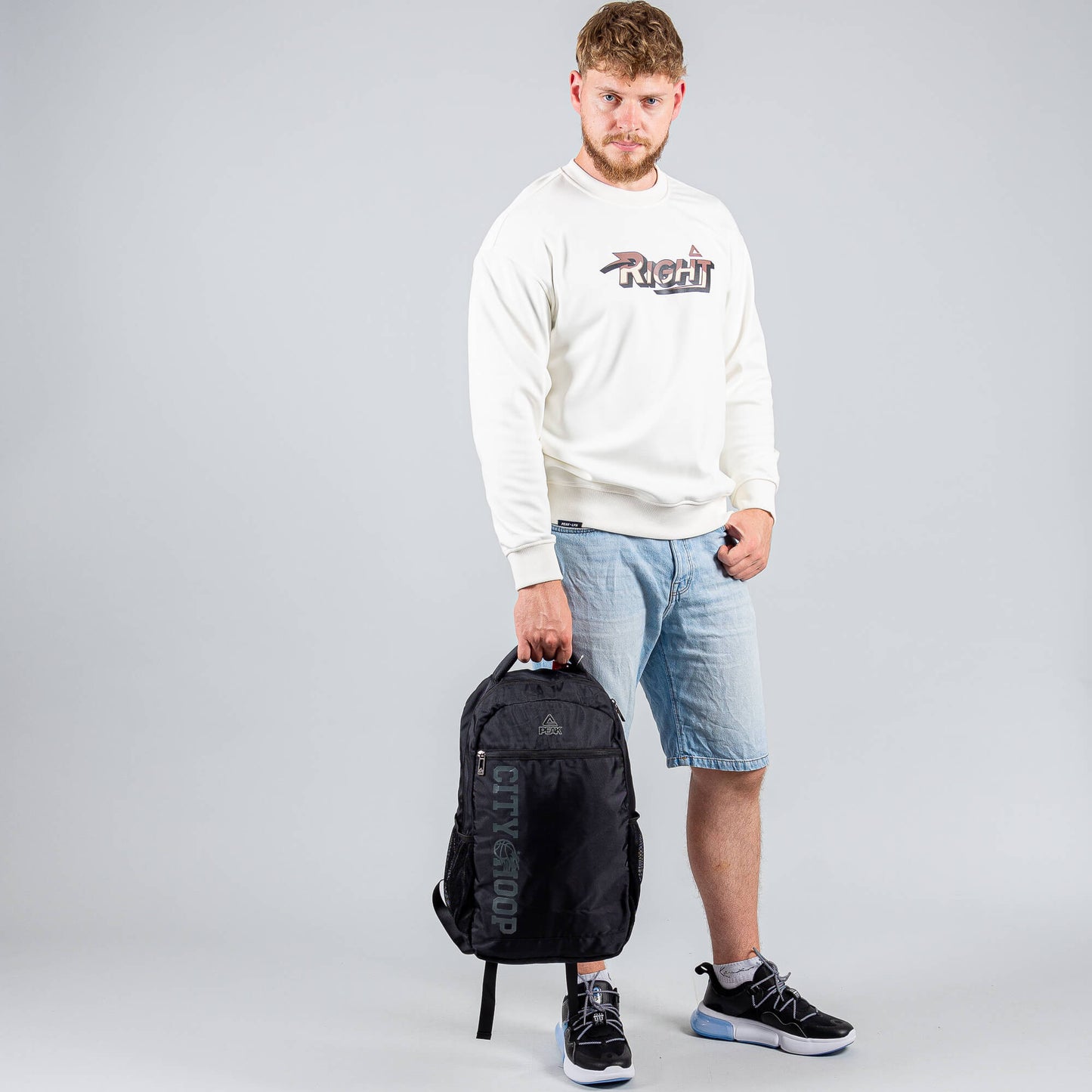 Batoh Peak City Hoop Packbag Black