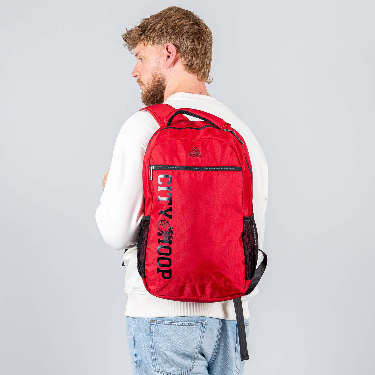 Batoh Peak City Hoop Packbag Red