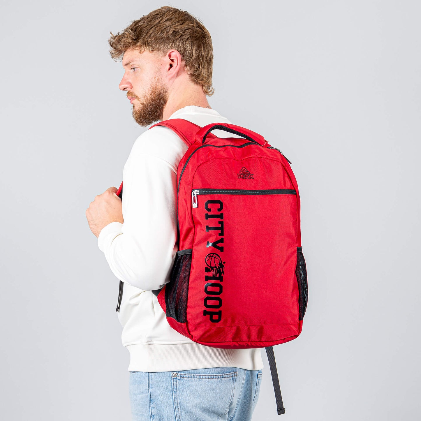 Batoh Peak City Hoop Packbag Red