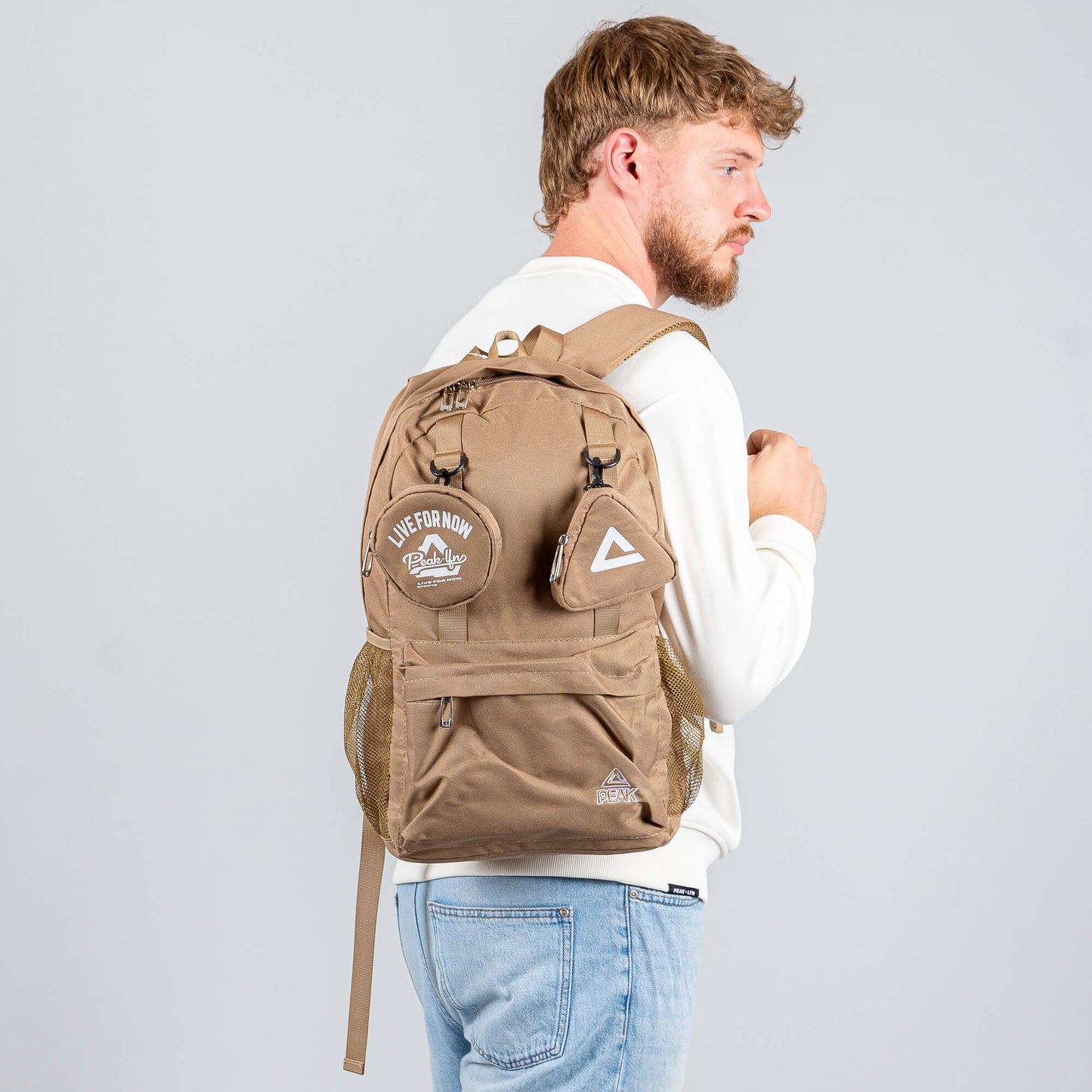 Batoh "Live for Now" Backpack Khaki