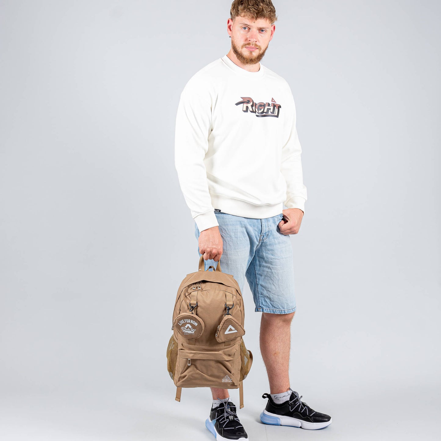 Batoh "Live for Now" Backpack Khaki