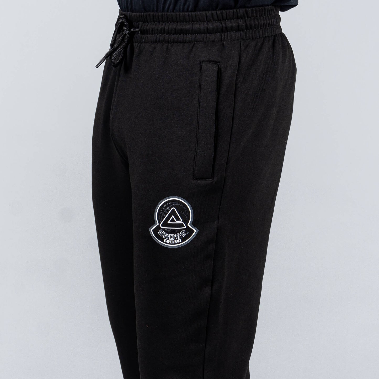 Tepláky Peak Basketball Underground Knitted Fleece Pants Black