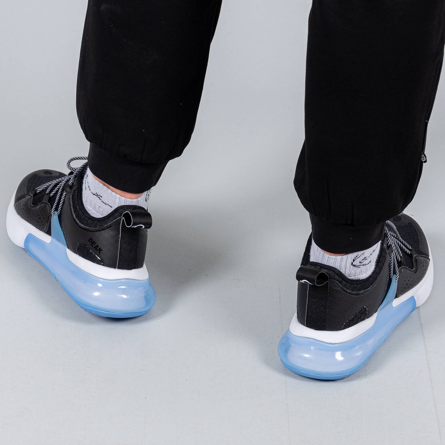 Tepláky Peak Basketball Underground Knitted Fleece Pants Black