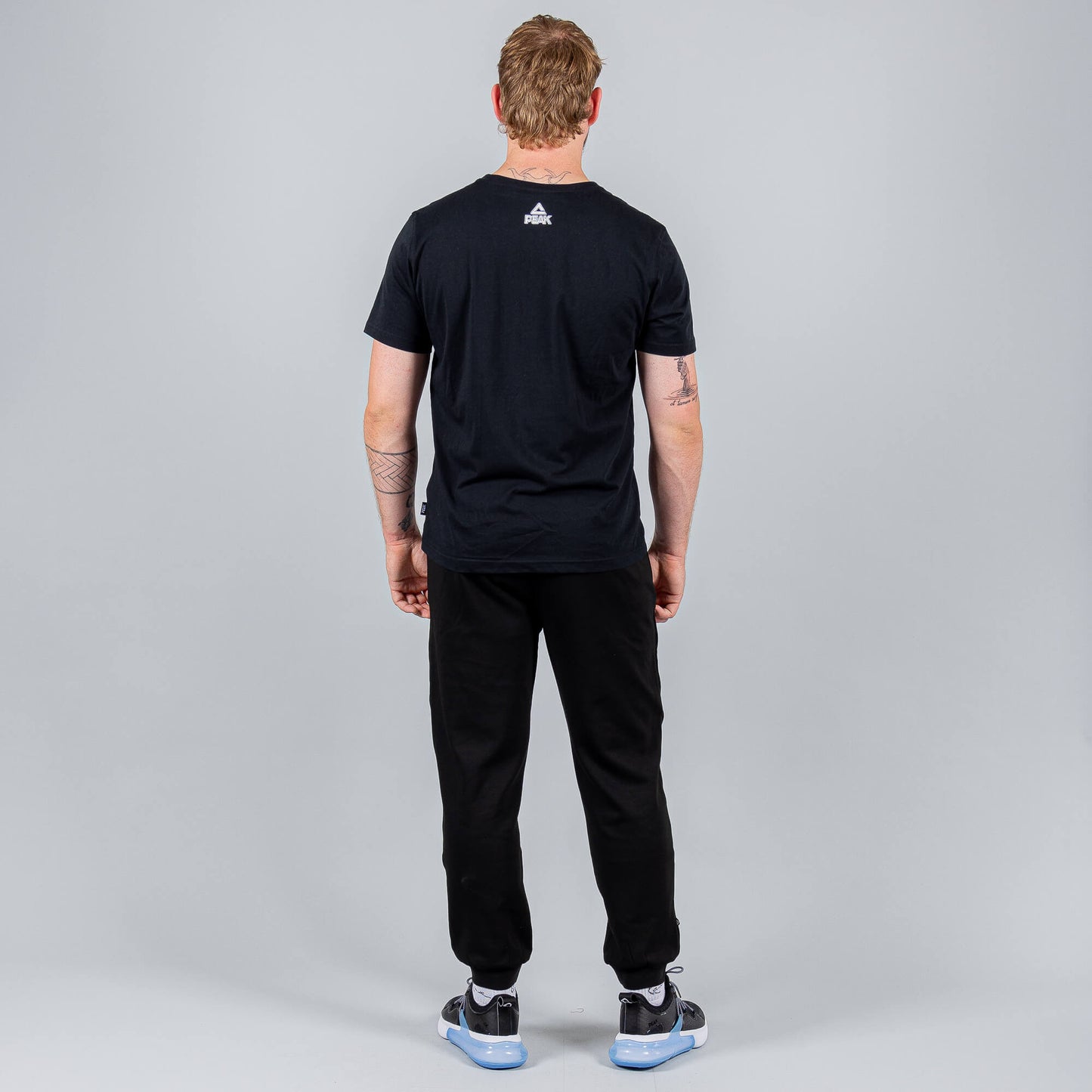 Tepláky Peak Basketball Underground Knitted Fleece Pants Black