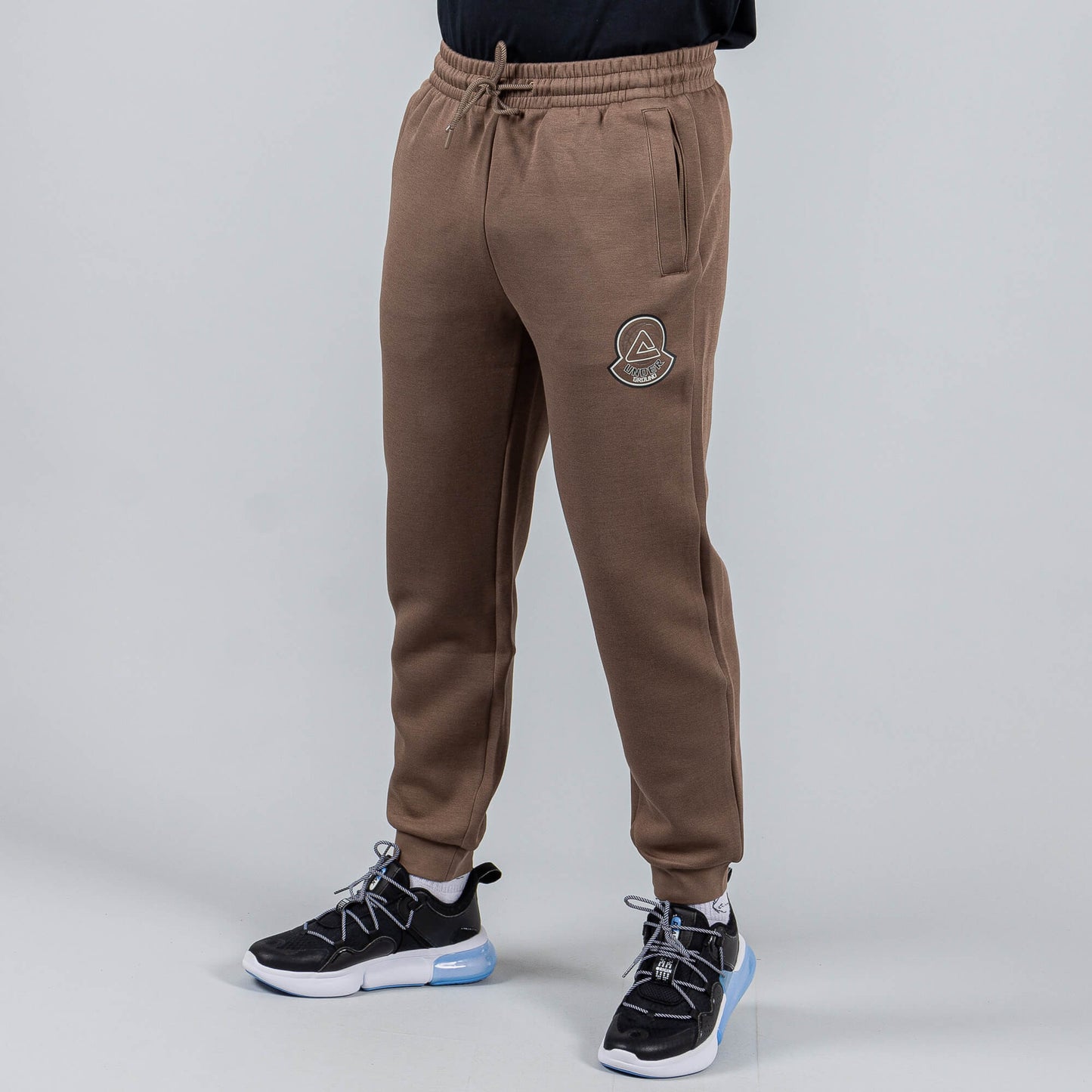 Tepláky Peak Basketbal Underground Knitted Pants Brown