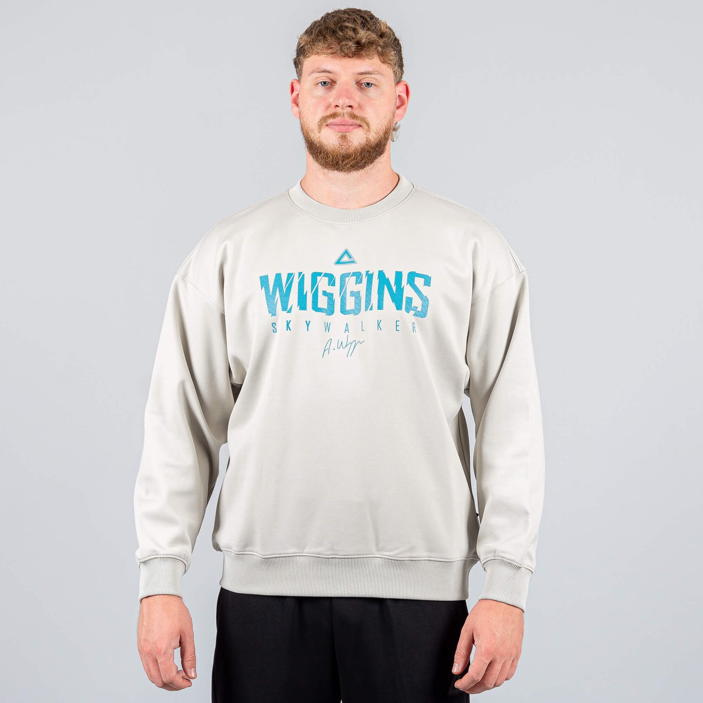 Mikina Peak Wiggins Basketball Lifestyle Round Neck Fleece Sweater Grey Green