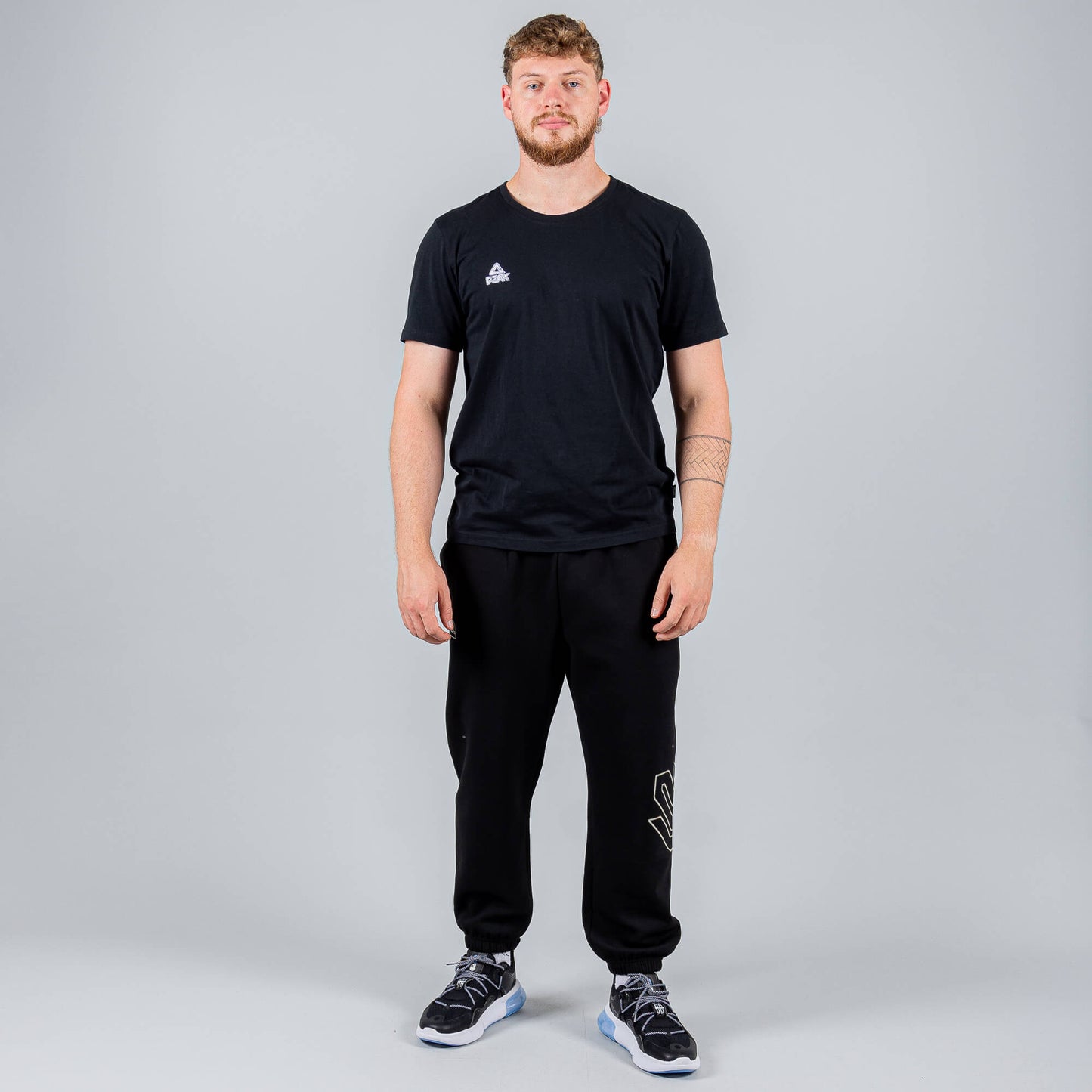 Tepláky Peak Wiggins Basketball Lifestyle Fleece Pants Black