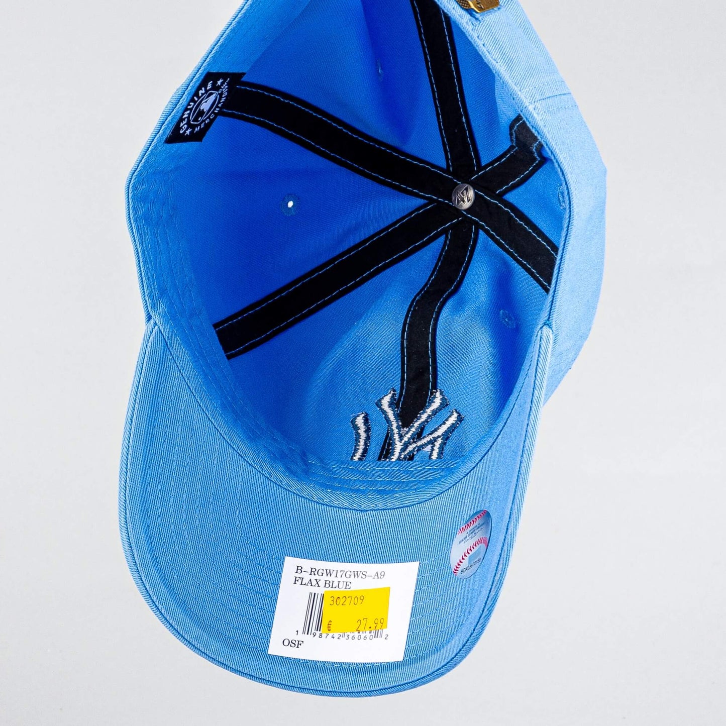 Šiltovka 47 Brand MLB New York Yankees ’47 CLEAN UP Flax Blue